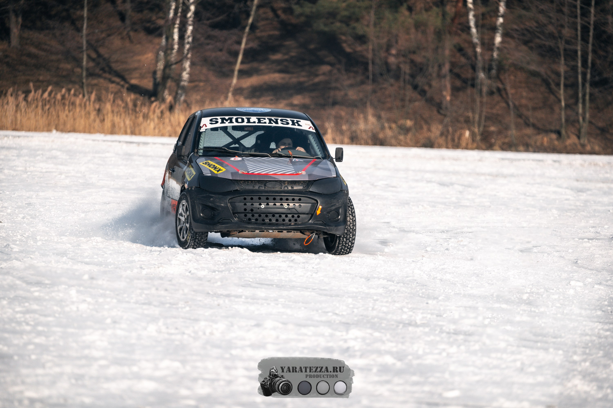 Тренировочный день на ледовой трассе. Yaratezza production