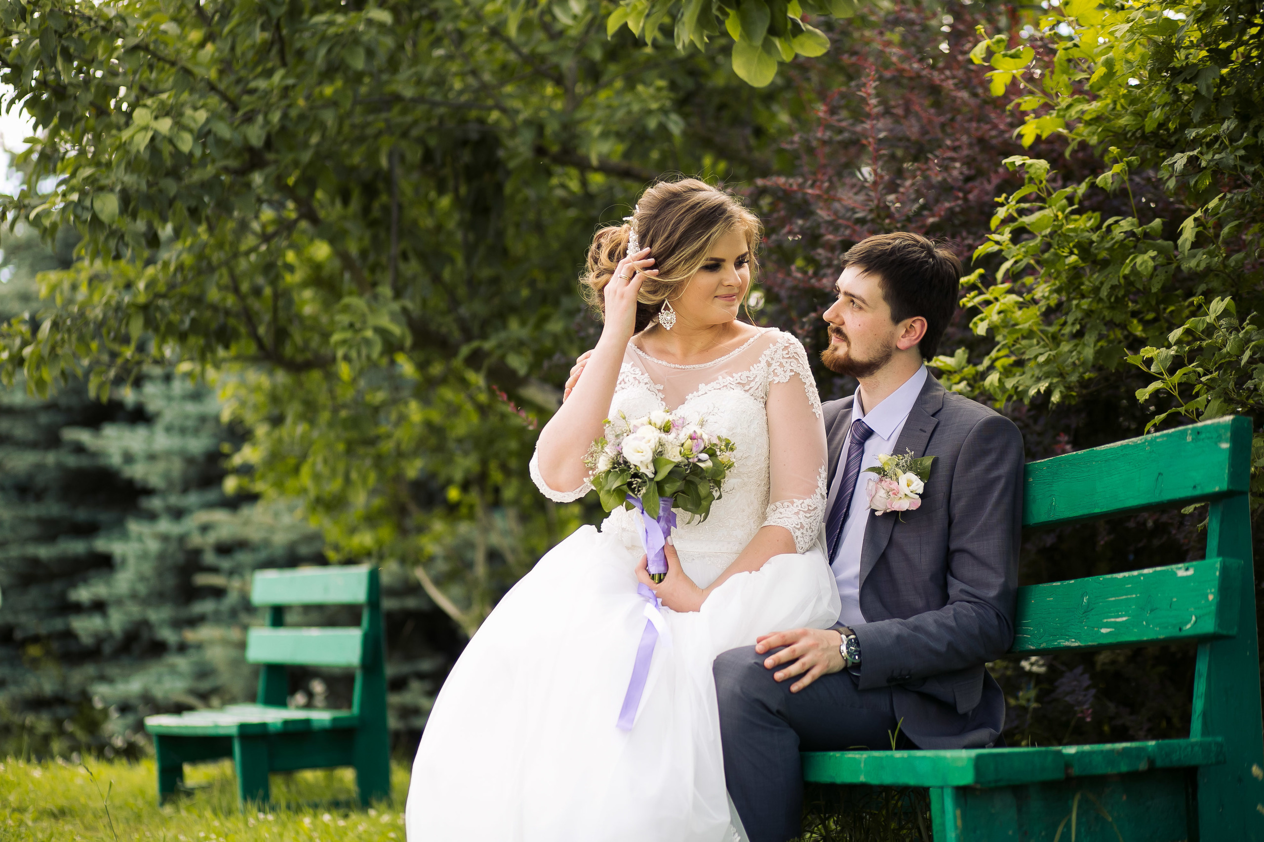 Мария и Роман. Фотограф Десногорск Михаил Давыдов Акварель