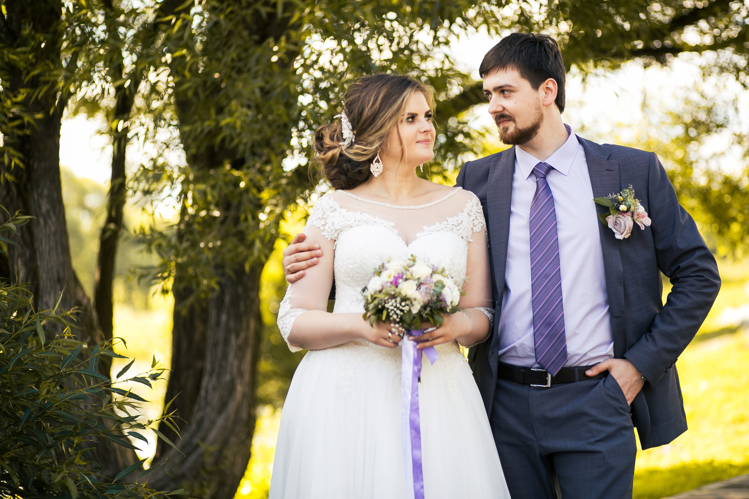 Мария и Роман. Фотограф Десногорск Михаил Давыдов Акварель