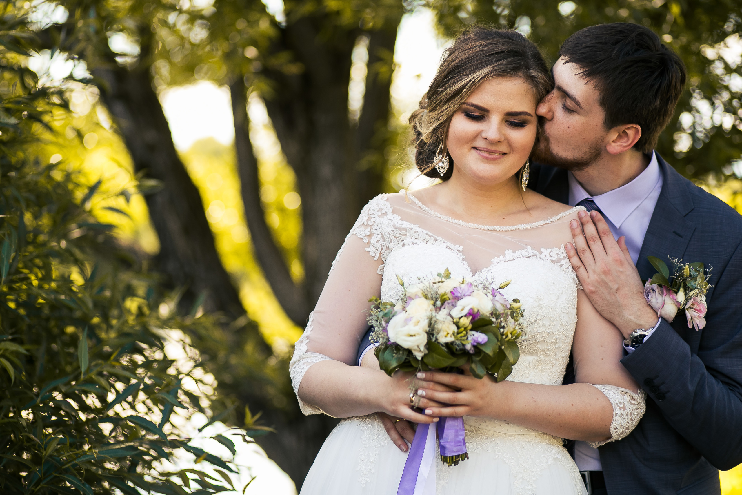 Мария и Роман. Фотограф Десногорск Михаил Давыдов Акварель