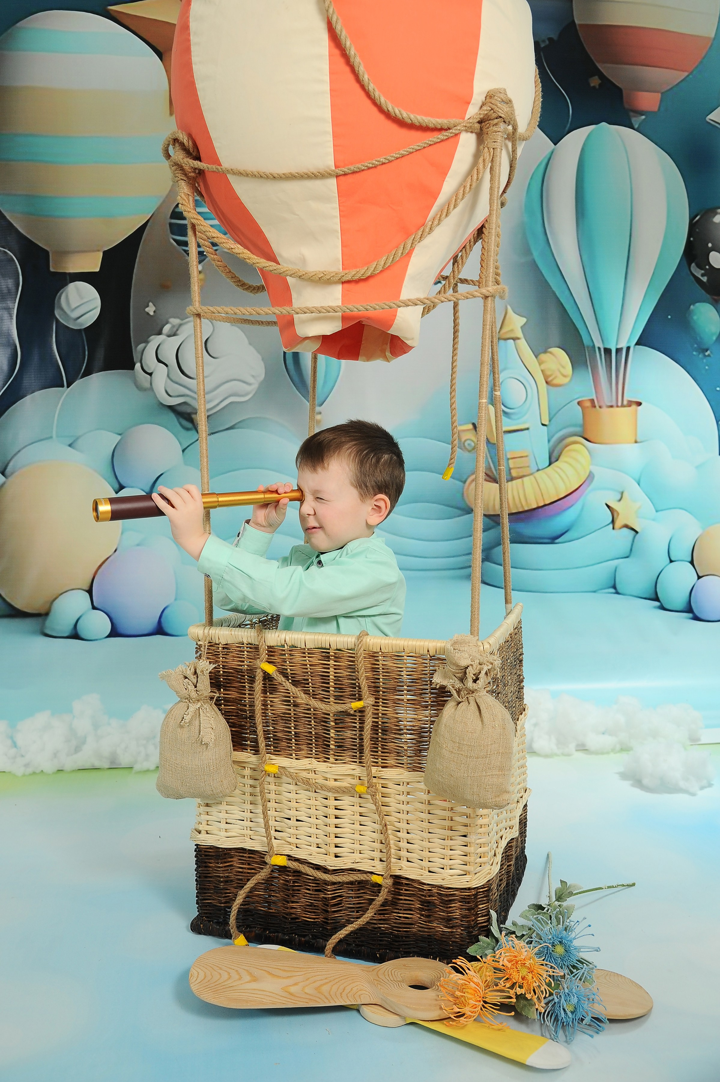 Аэро 25. Новогодний лес