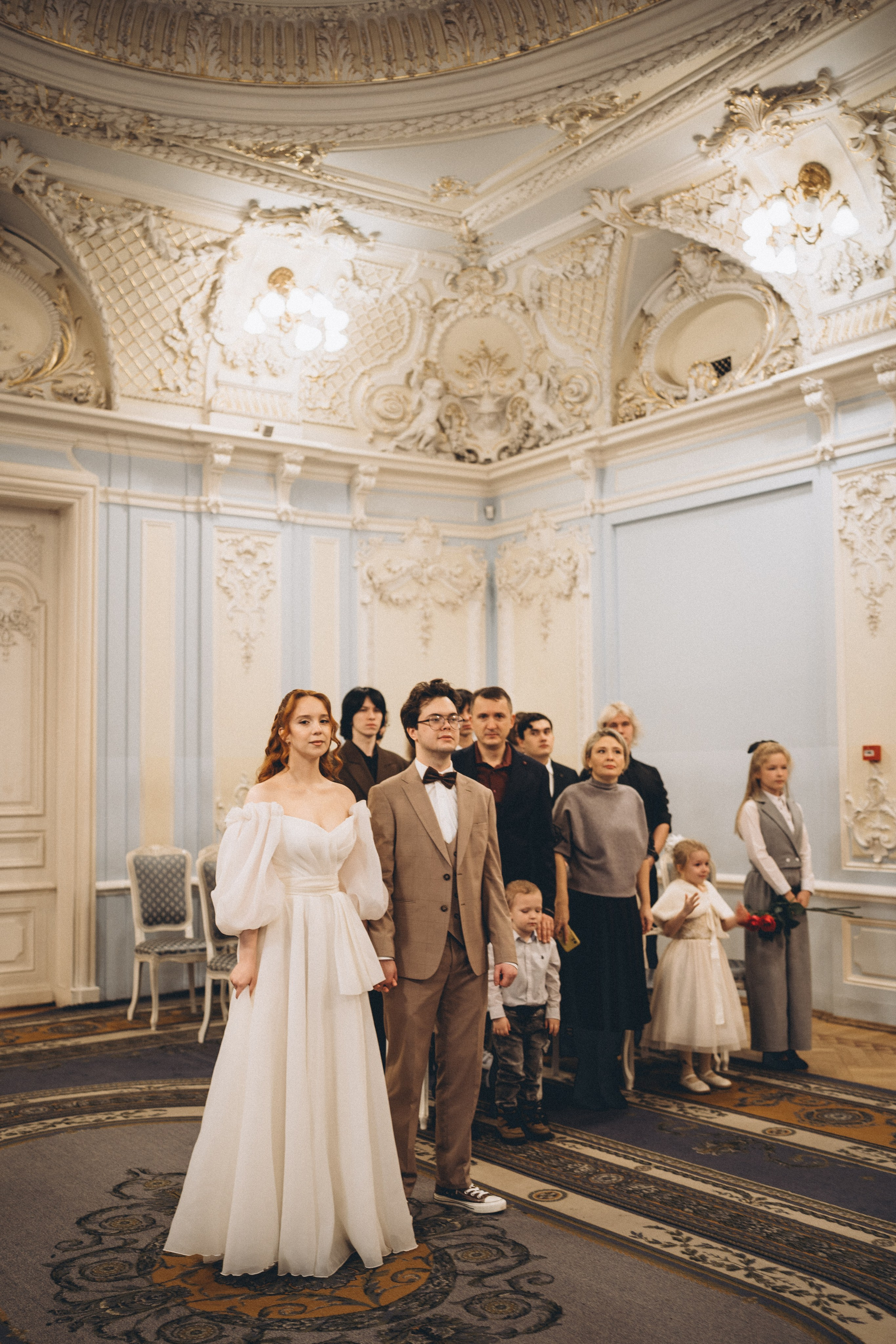 СВАДЕБНАЯ СЬЕМКА ВО ВТОРОМ ДВОРЦЕ С ГОСТЯМИ И ПРОГУЛКА В ТАВРИЧЕСКОМ САДУ. Профессиональный фотограф, Санкт-Петербург — Виктория Богомолова