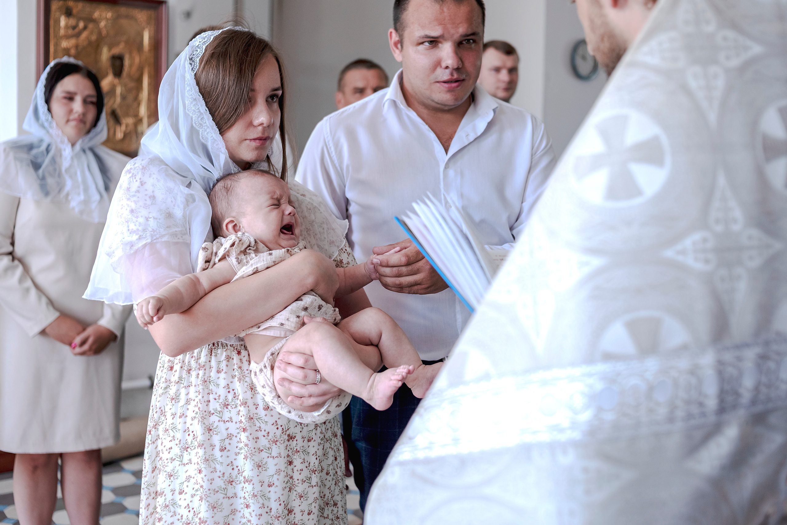 Крещение Алёны (с. Белая Колпь)