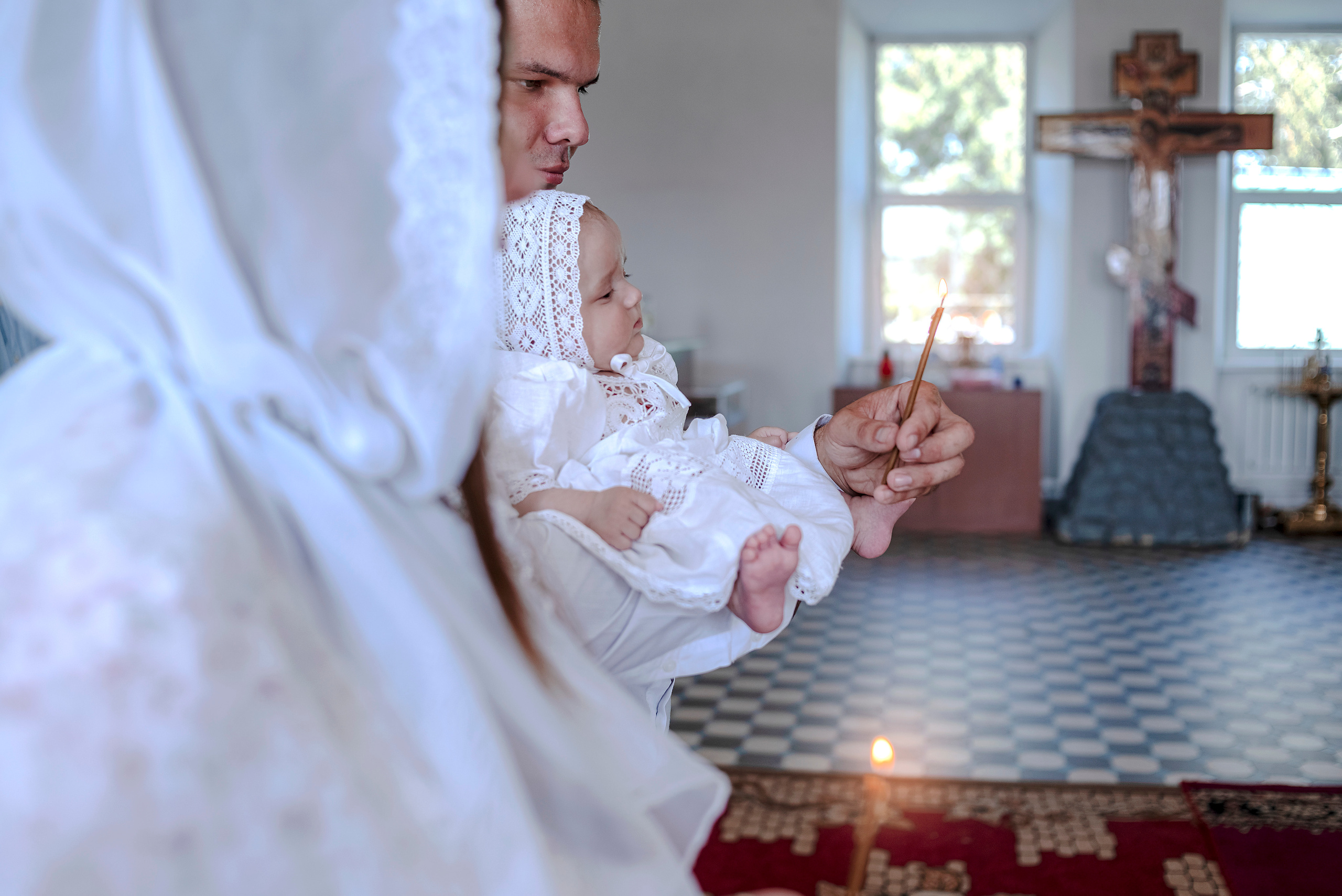 Крещение Алёны (с. Белая Колпь)