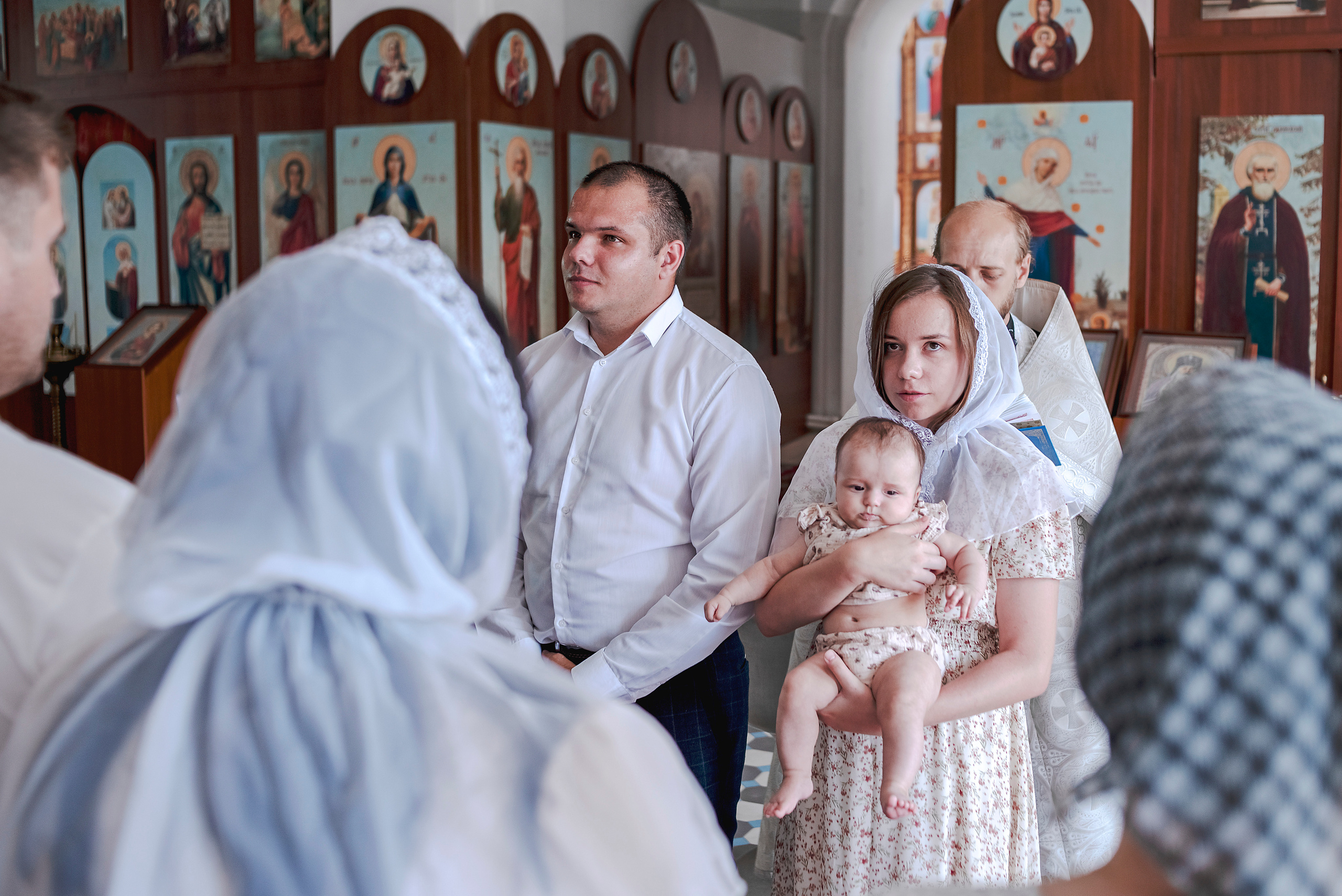 Крещение Алёны (с. Белая Колпь)
