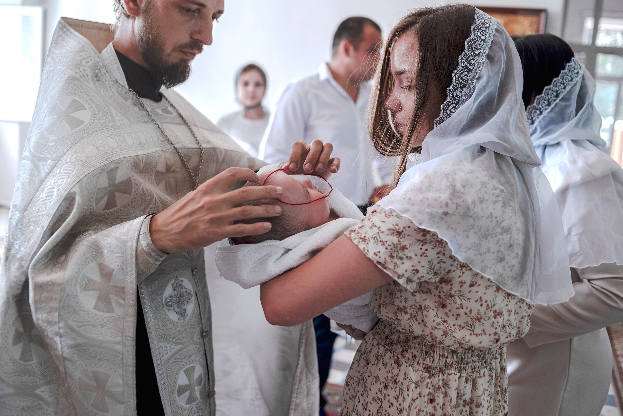 Крещение Алёны (с. Белая Колпь)