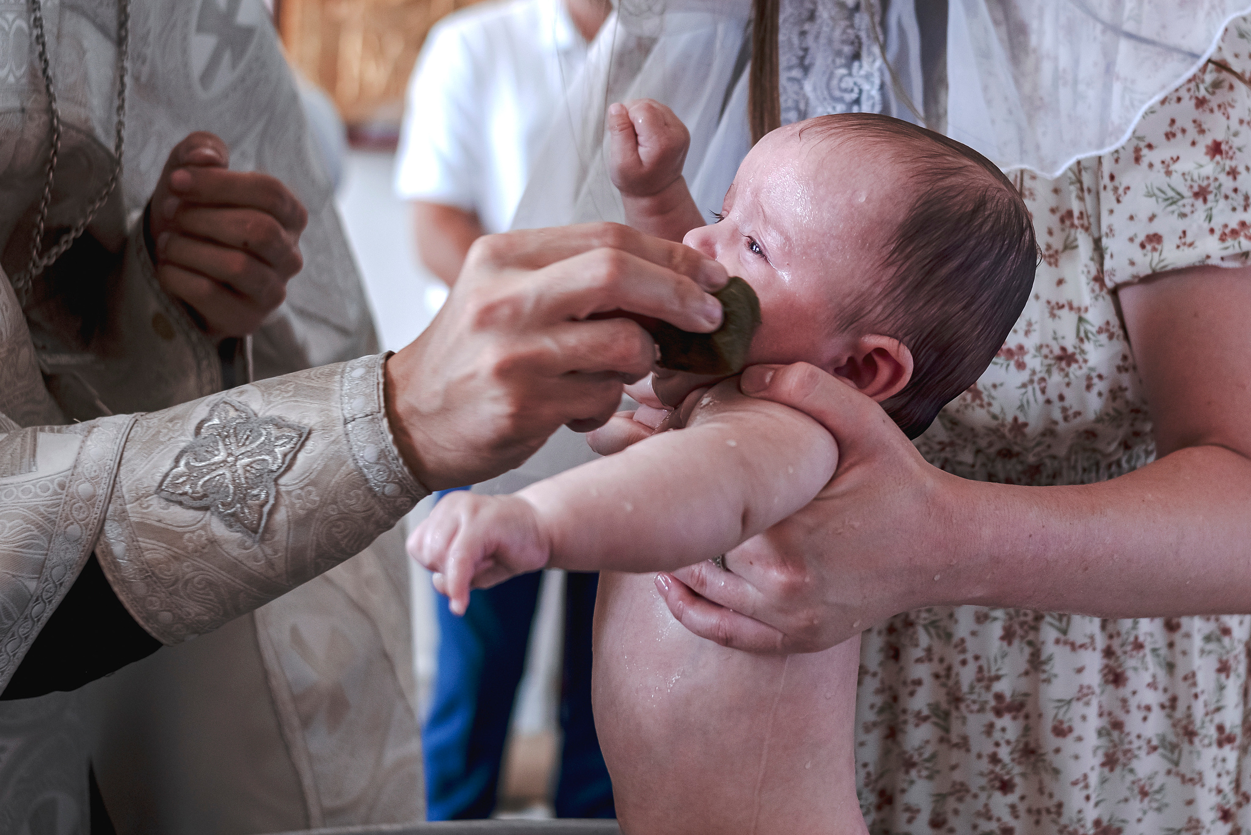 Крещение Алёны (с. Белая Колпь)