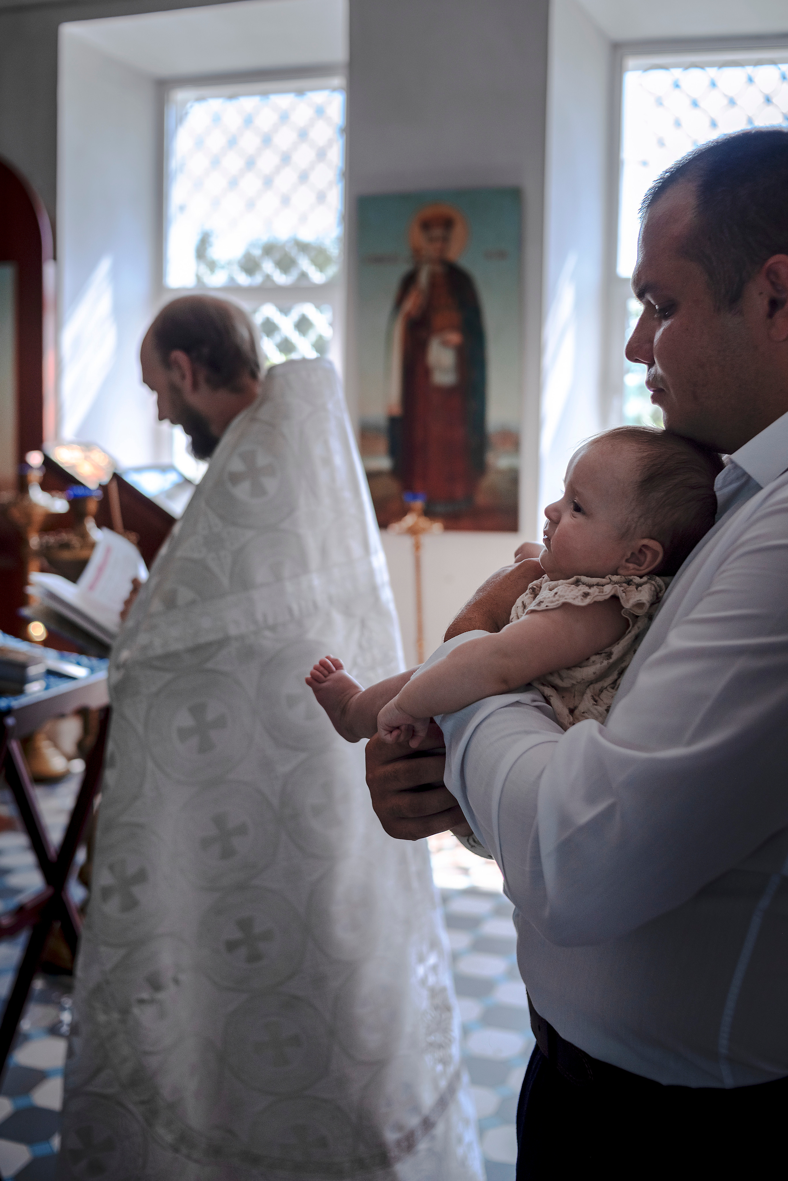 Крещение Алёны (с. Белая Колпь)