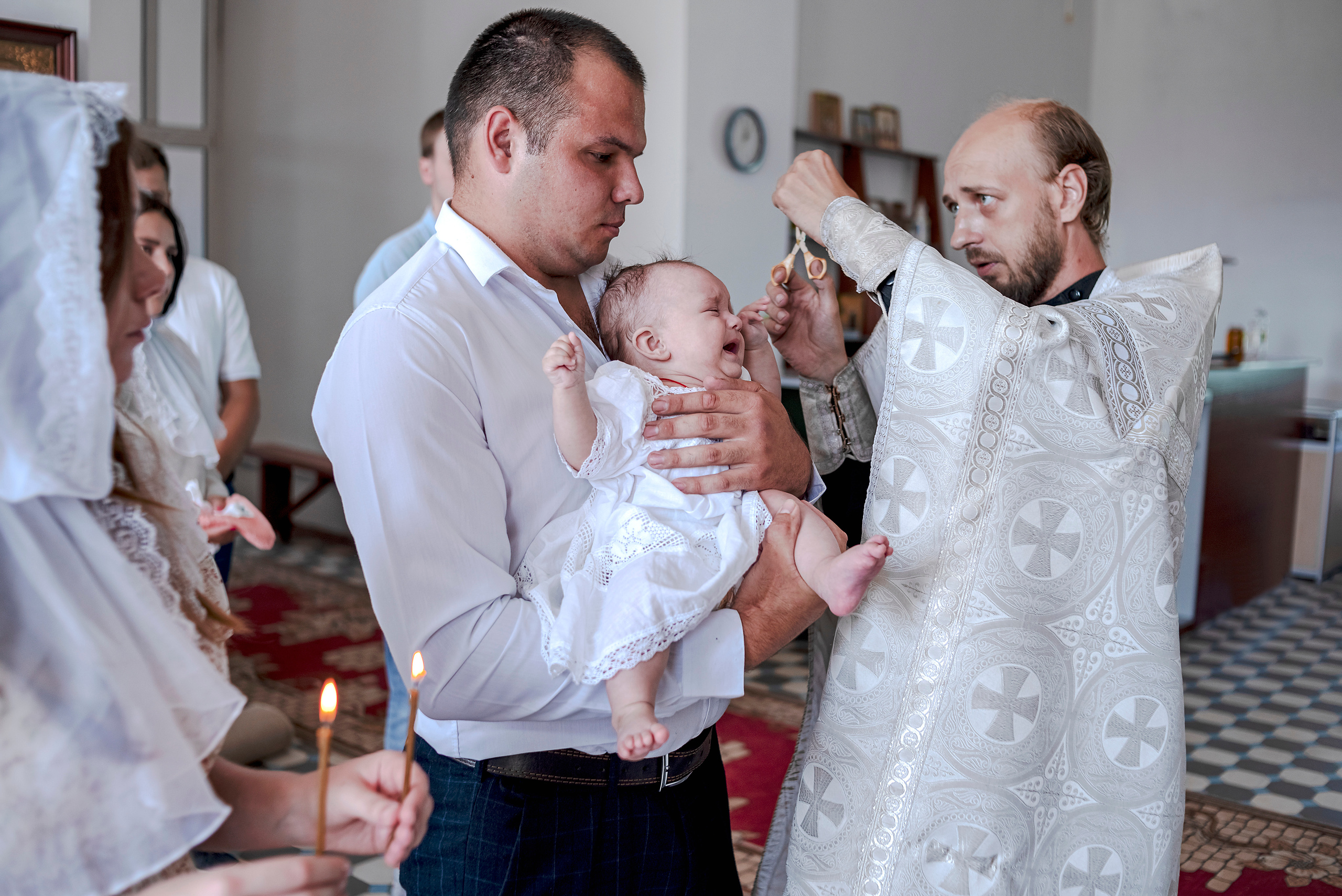 Крещение Алёны (с. Белая Колпь)