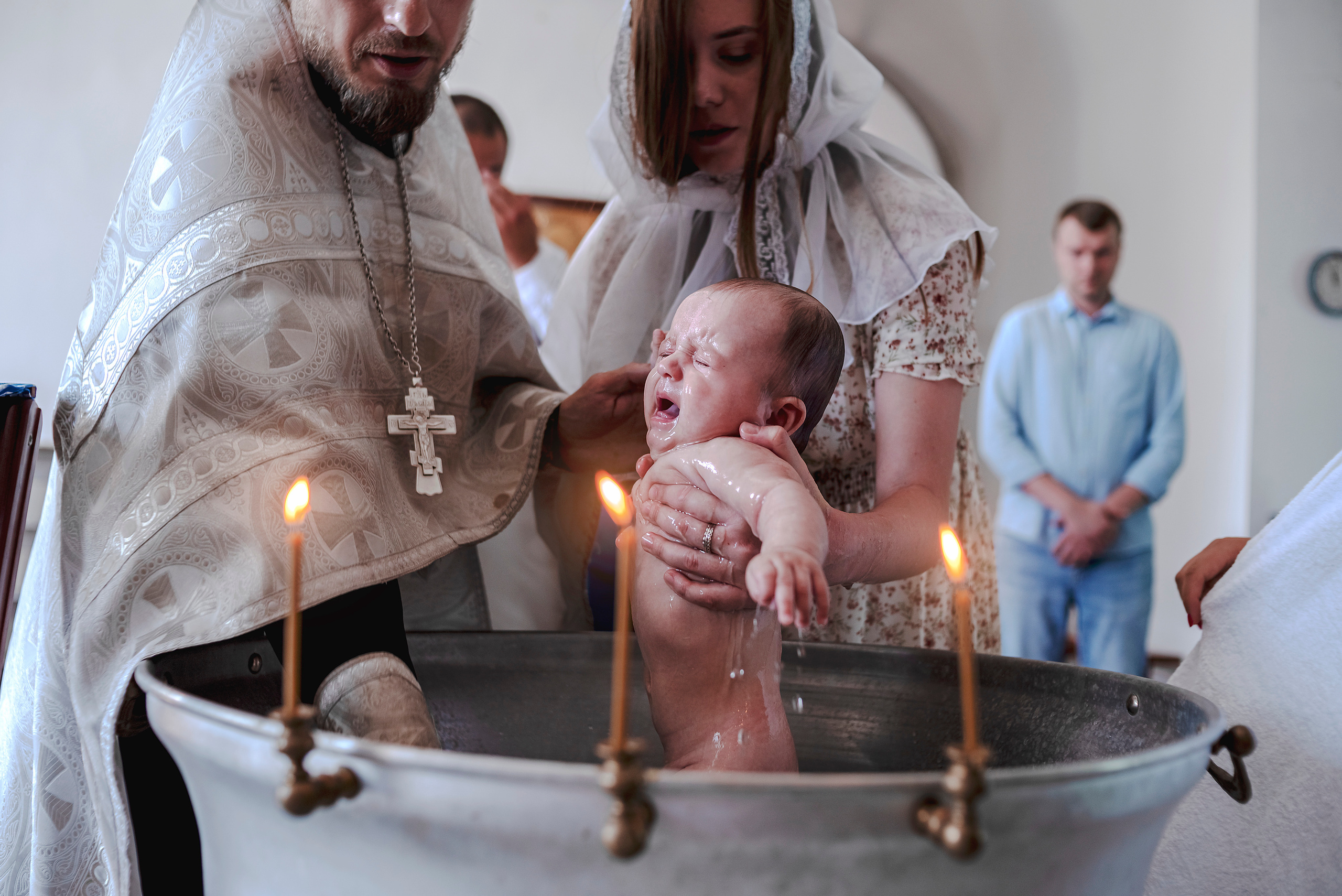Крещение Алёны (с. Белая Колпь)