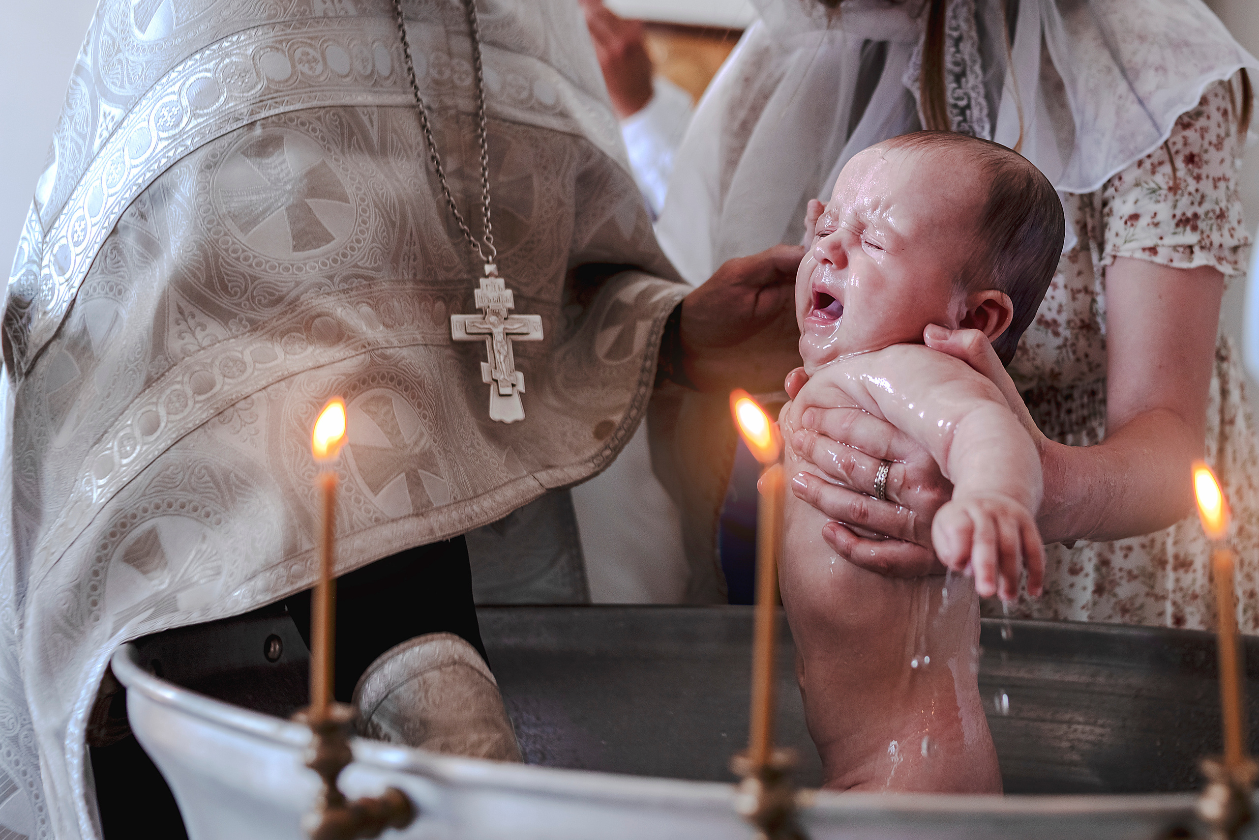 Крещение Алёны (с. Белая Колпь)