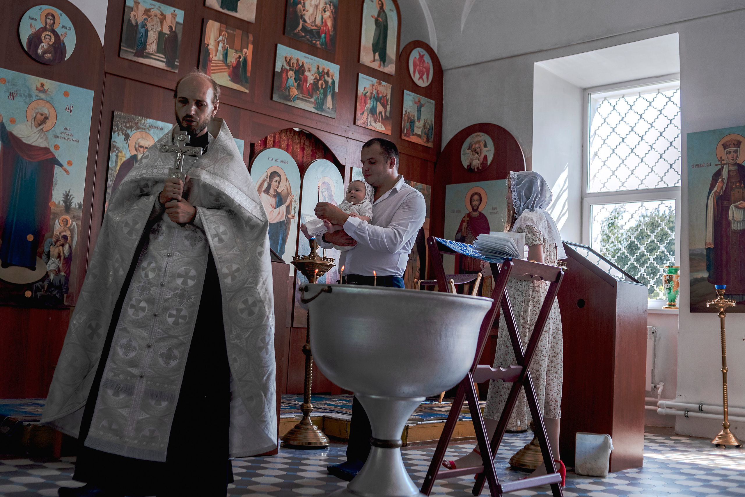 Крещение Алёны (с. Белая Колпь)