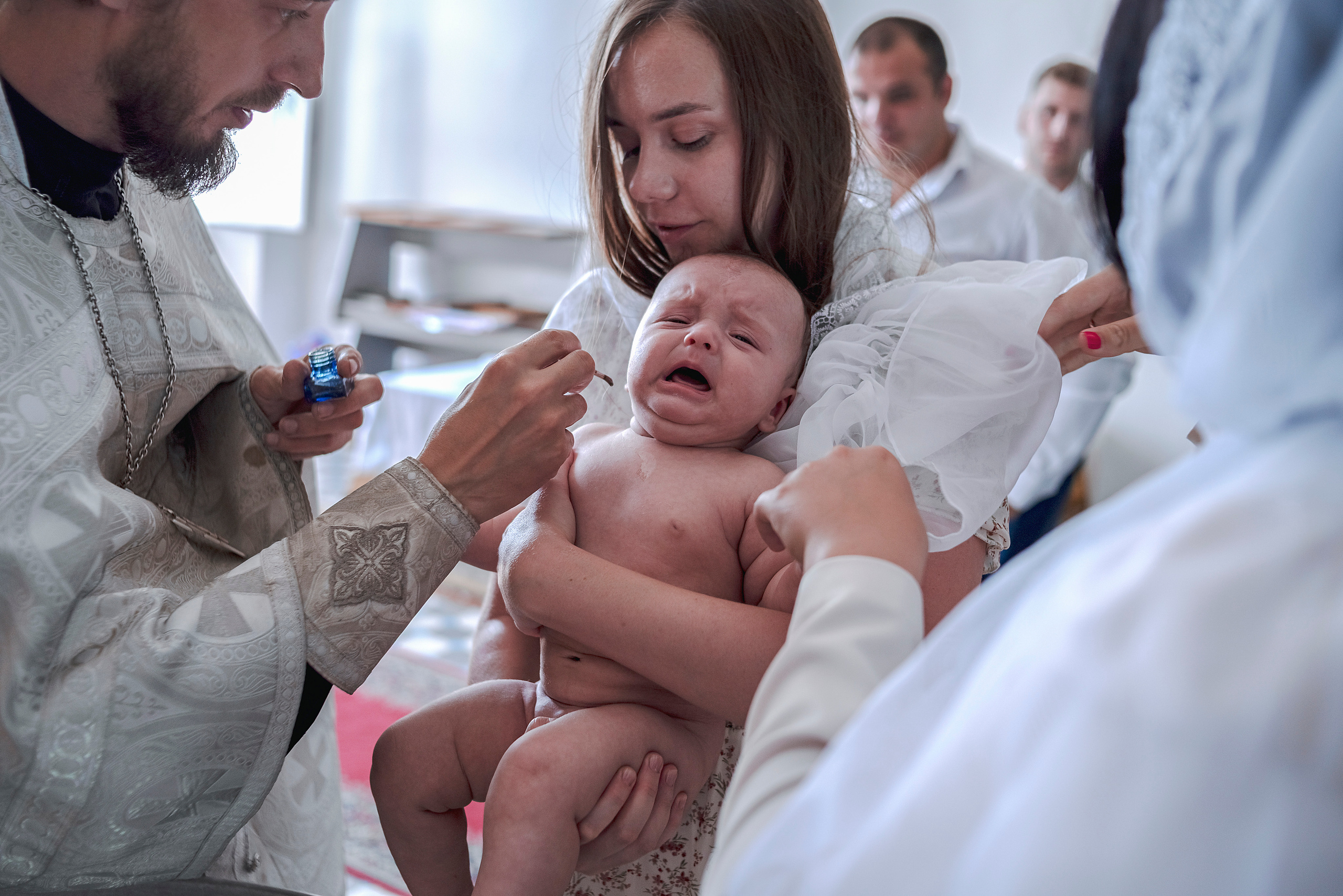 Крещение Алёны (с. Белая Колпь)