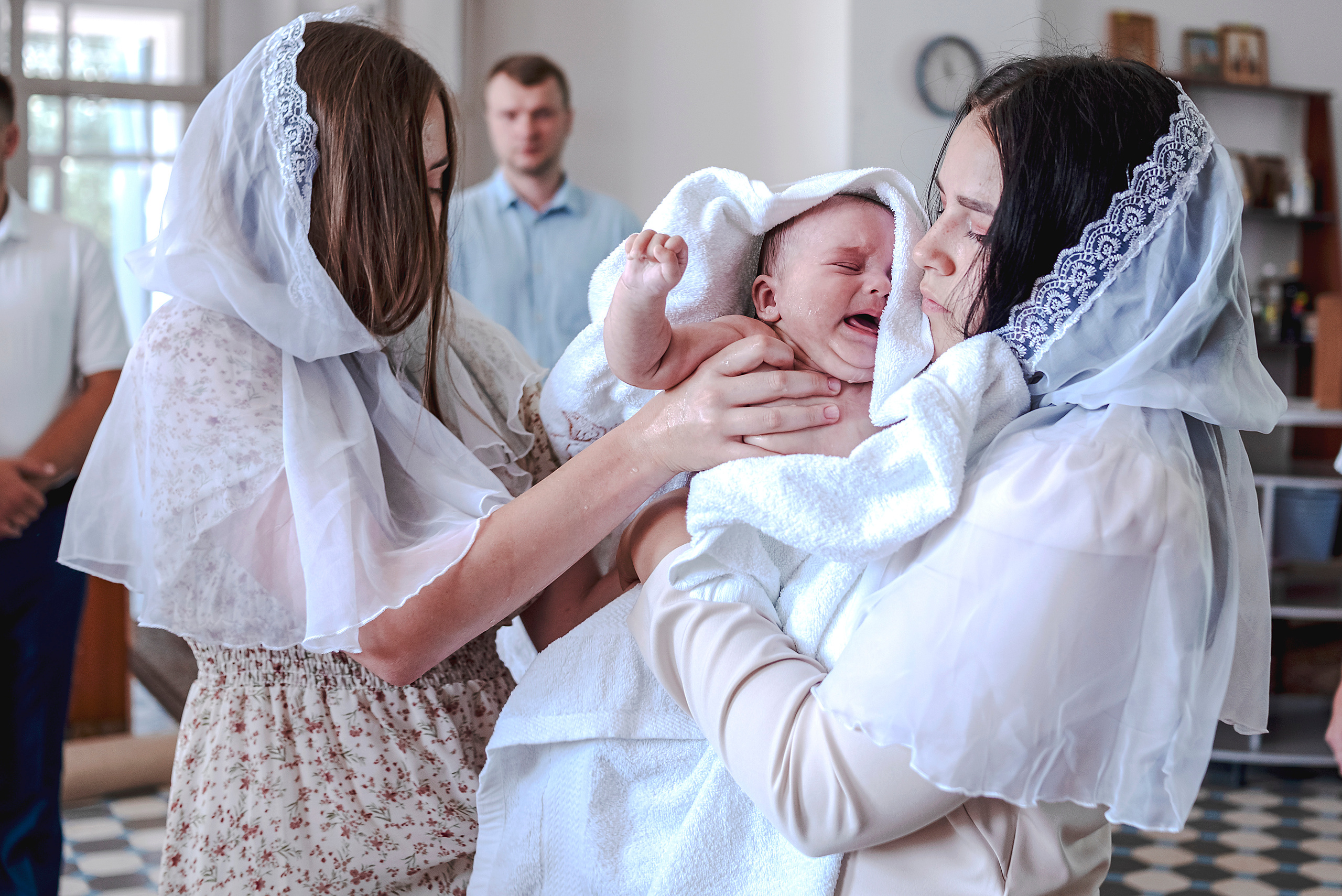 Крещение Алёны (с. Белая Колпь)