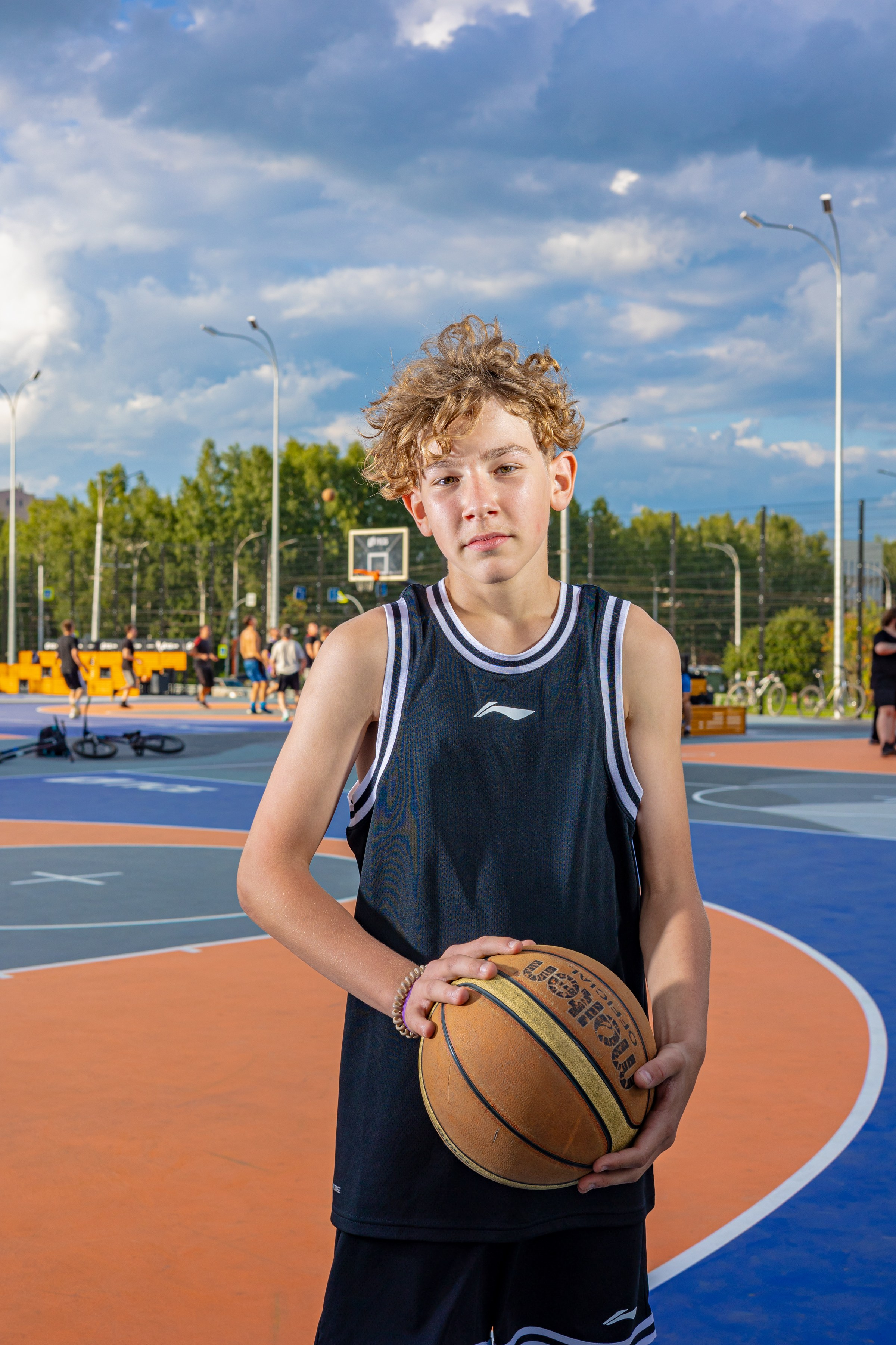 Детская баскетбольная сборная. Фотограф Князев Сергей