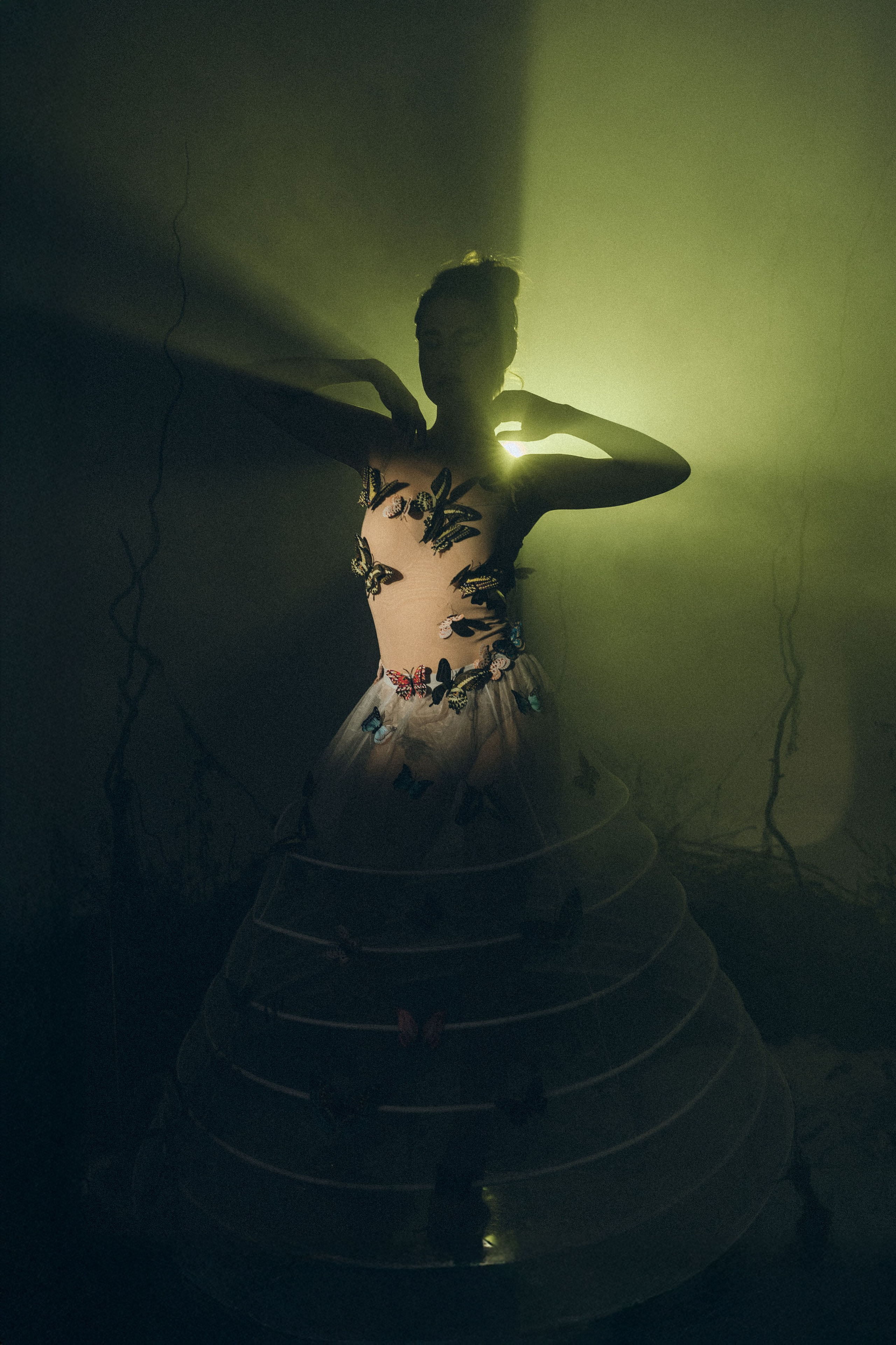 Мария с бабочками. Фотограф в Москве Ангелина Ким