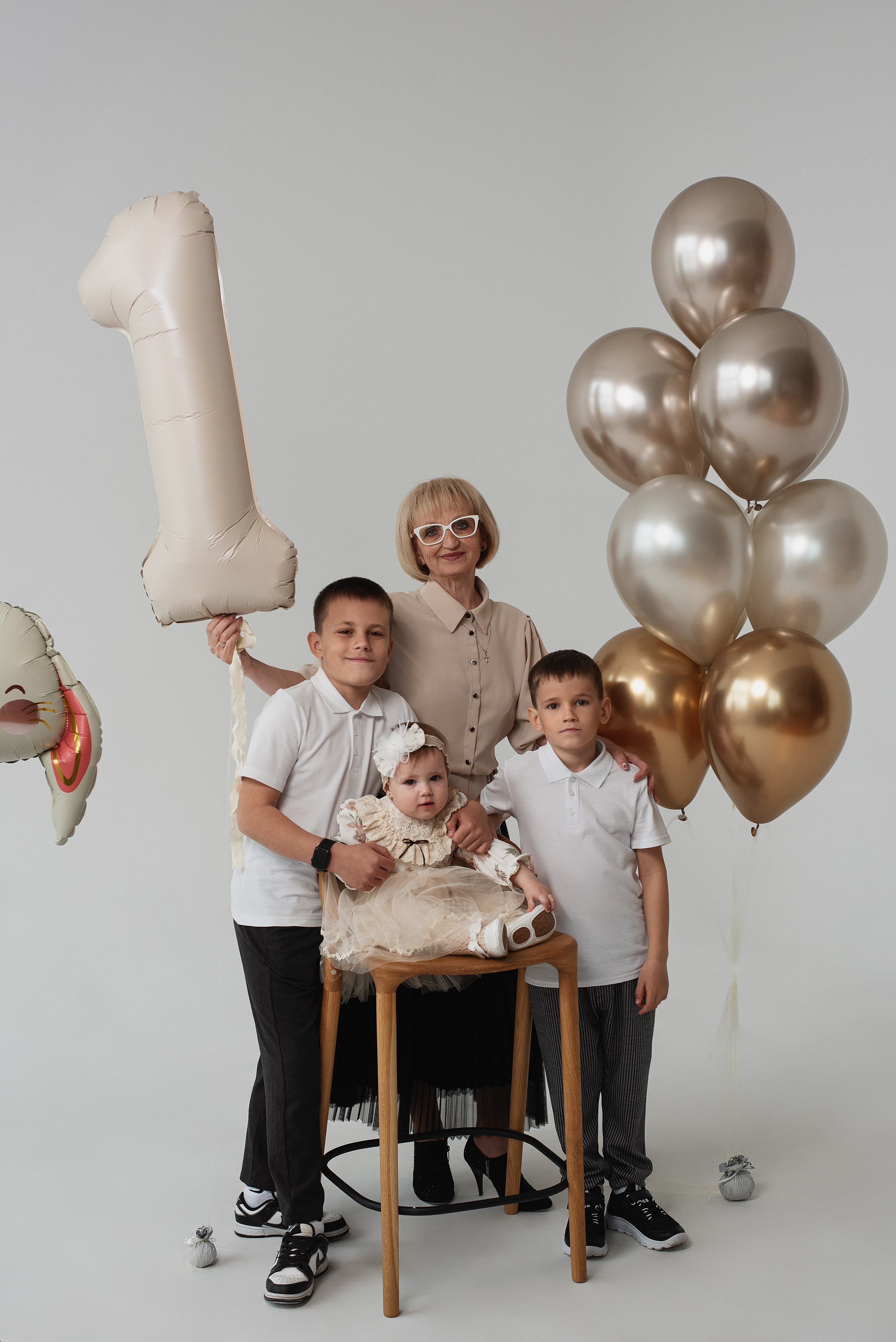 Фотосессия годика Алина. Семейный фотограф в Южно-Сахалинске Анастасия Лимарева