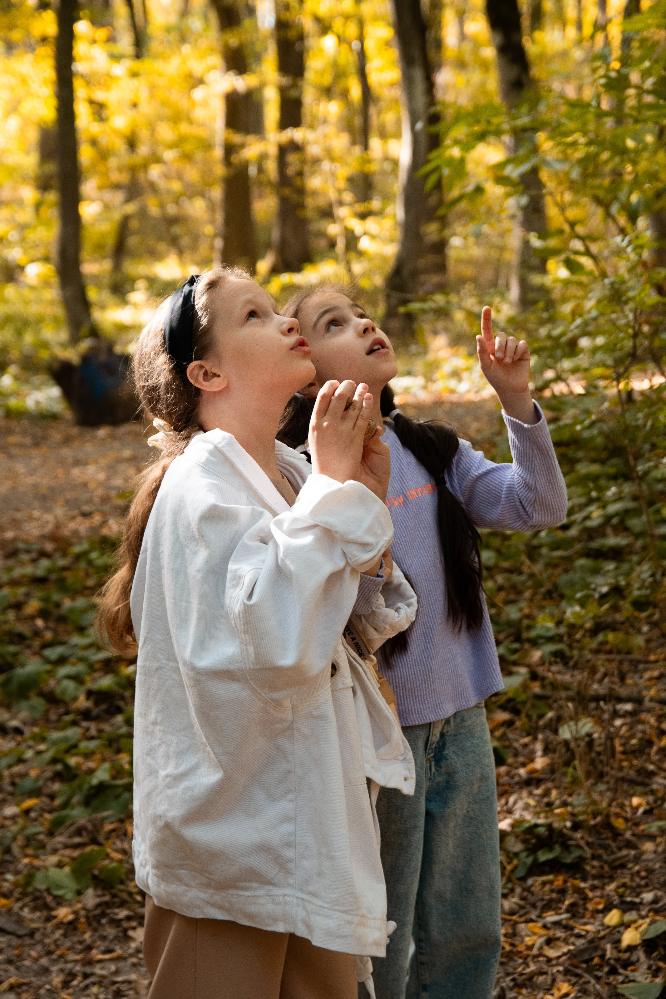 Школьная осенняя фотосессия. Репортажный фотограф в Ставрополе