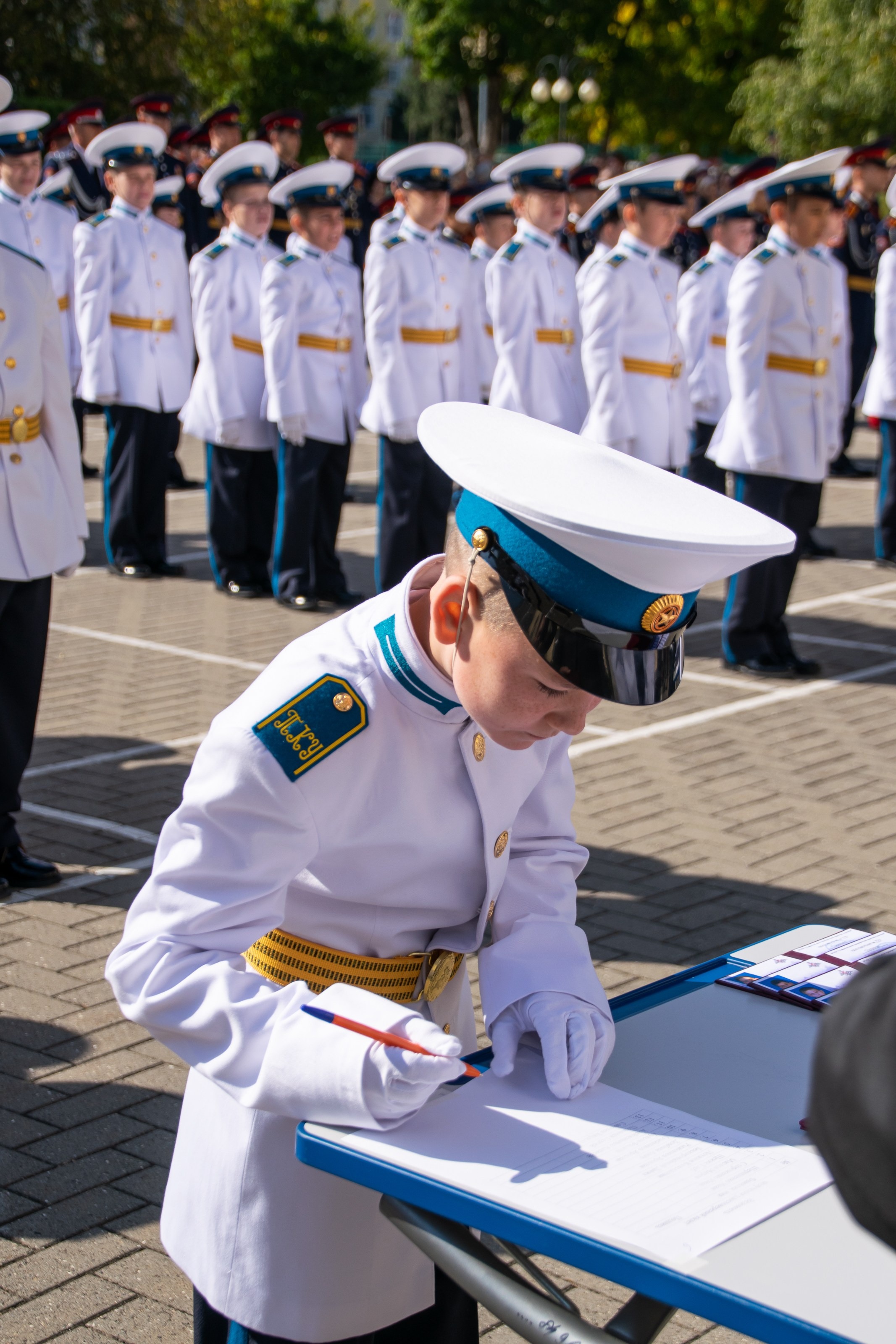 Присяга в кадетском училище. Репортажный фотограф в Ставрополе