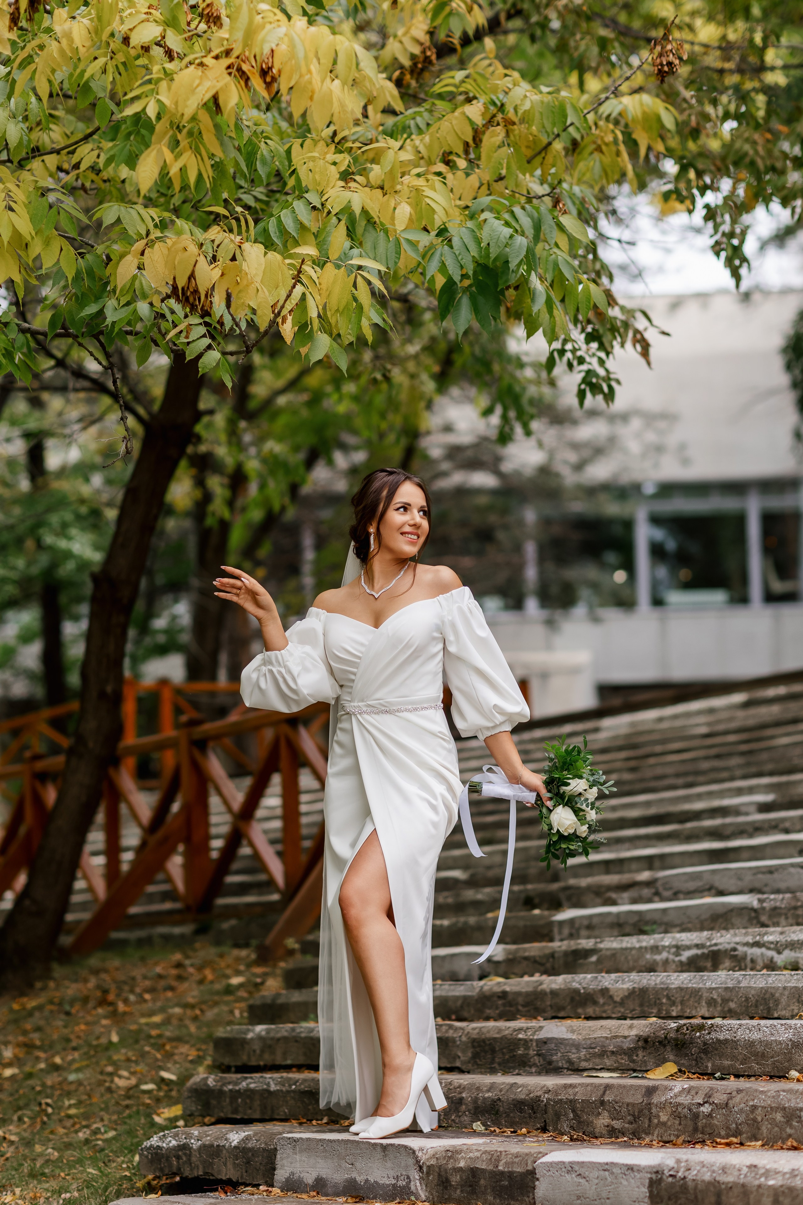 Олег и Юлия. Свадебная прогулка. Свадебный фотограф в Хабаровске