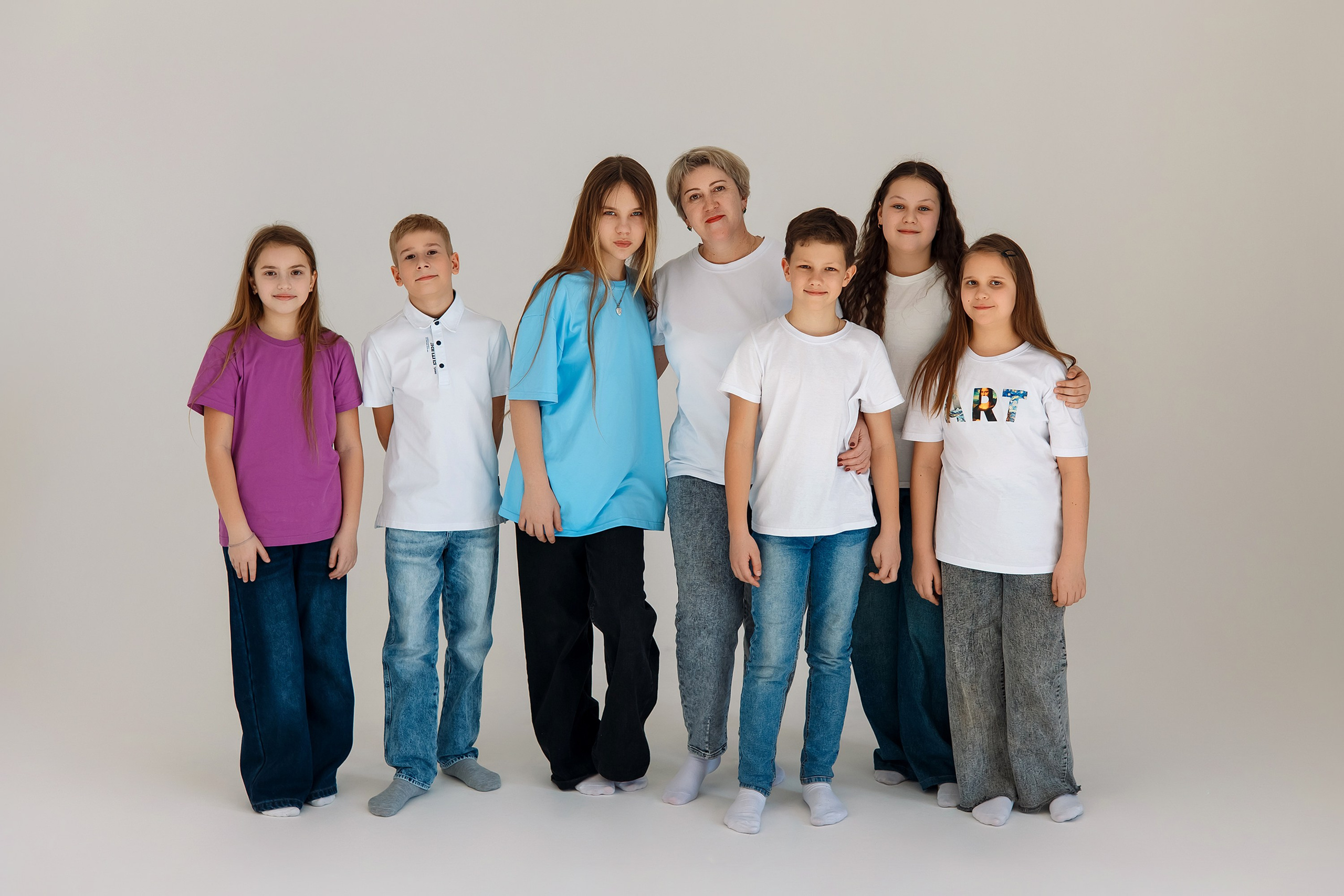 4 класс съемка в фотостудии. Фотограф Любовь Корниенко, Примоский край