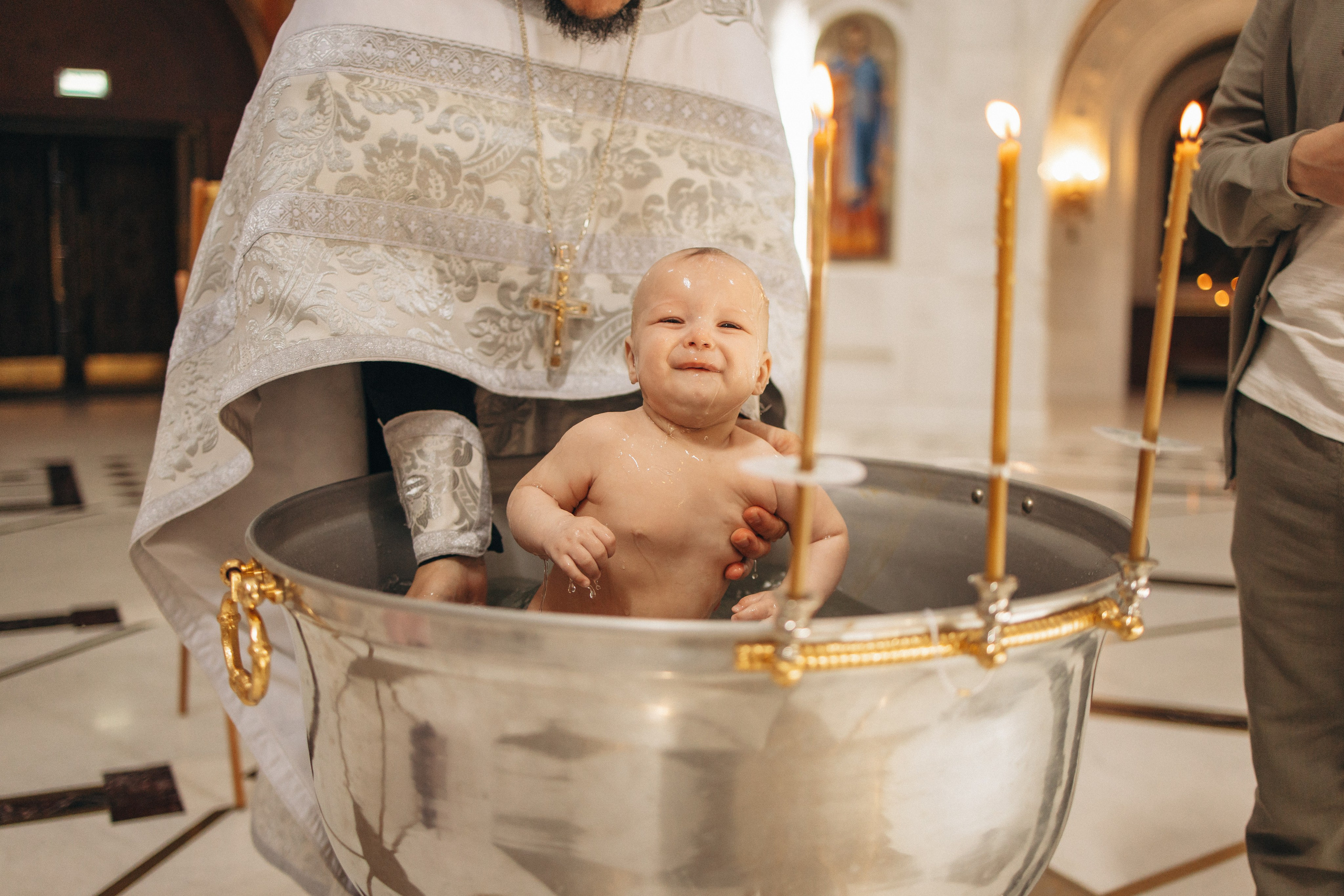Крещение Даниила. Фотограф Анастасия Бобылева, Москва и Московская область