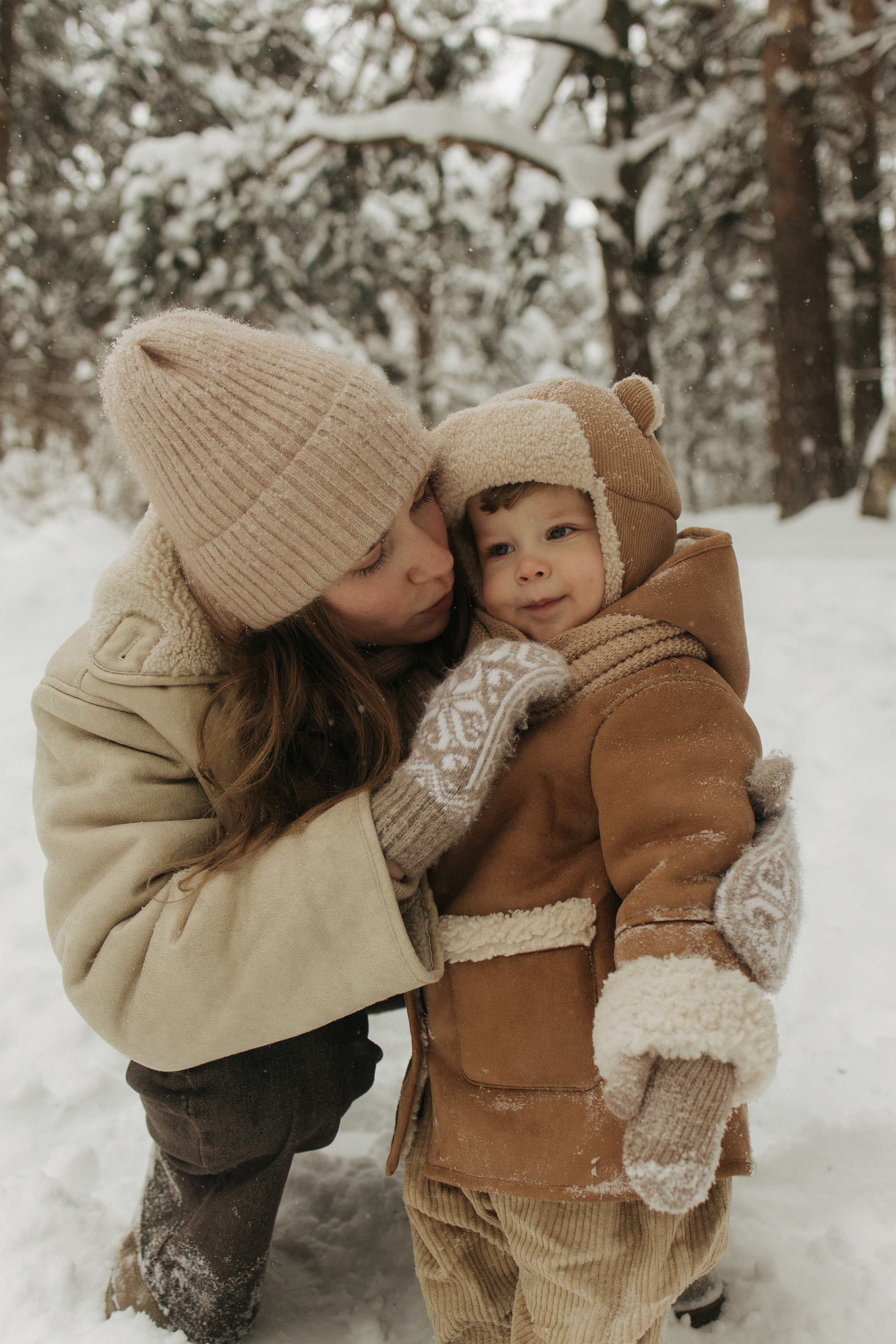 Снежный лес. Фотограф Анастасия Бобылева, Москва и Московская область