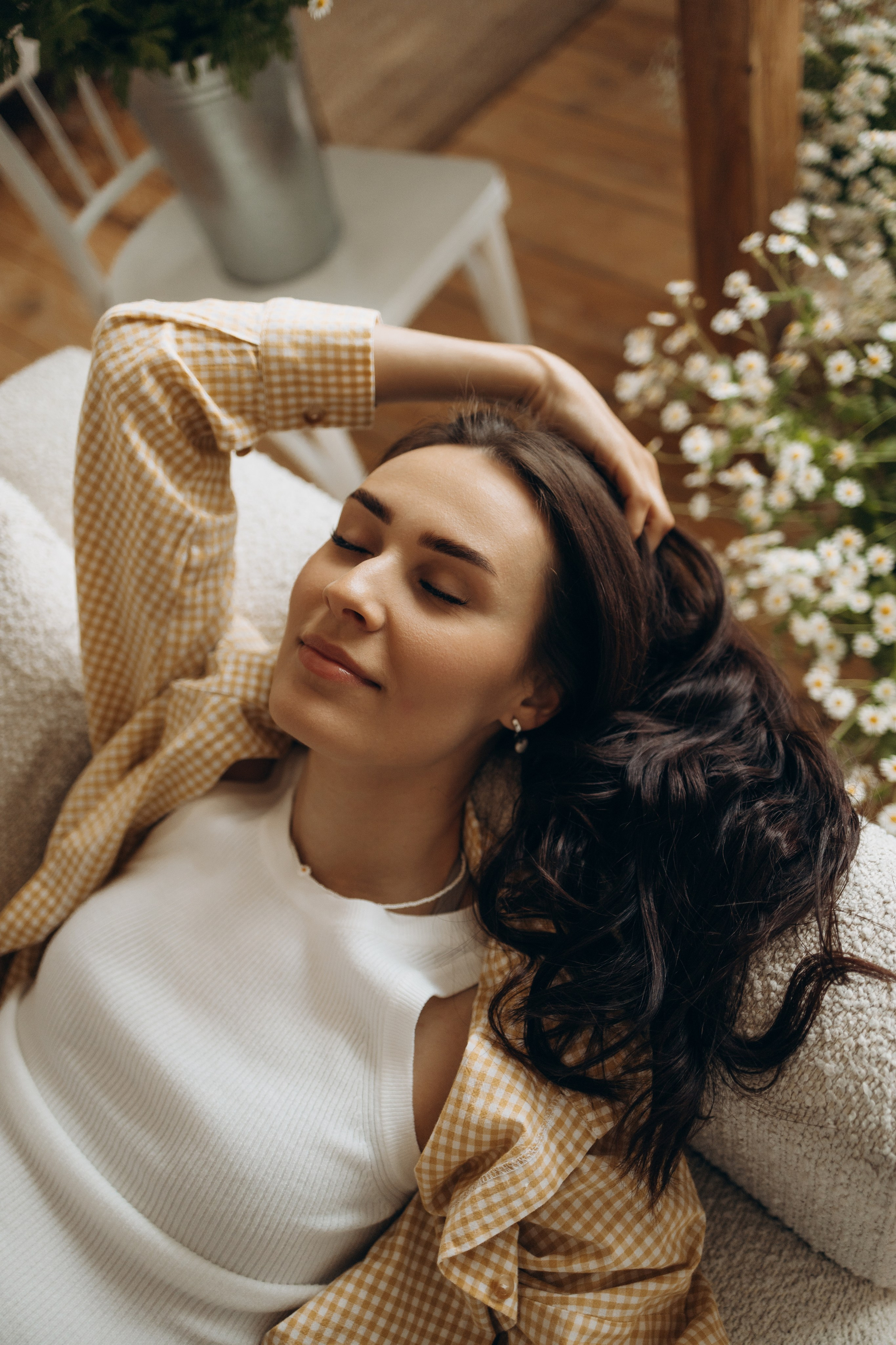 Вика ромашки. Самый теплый фотограф в Краснодаре Рябоконь Ксения