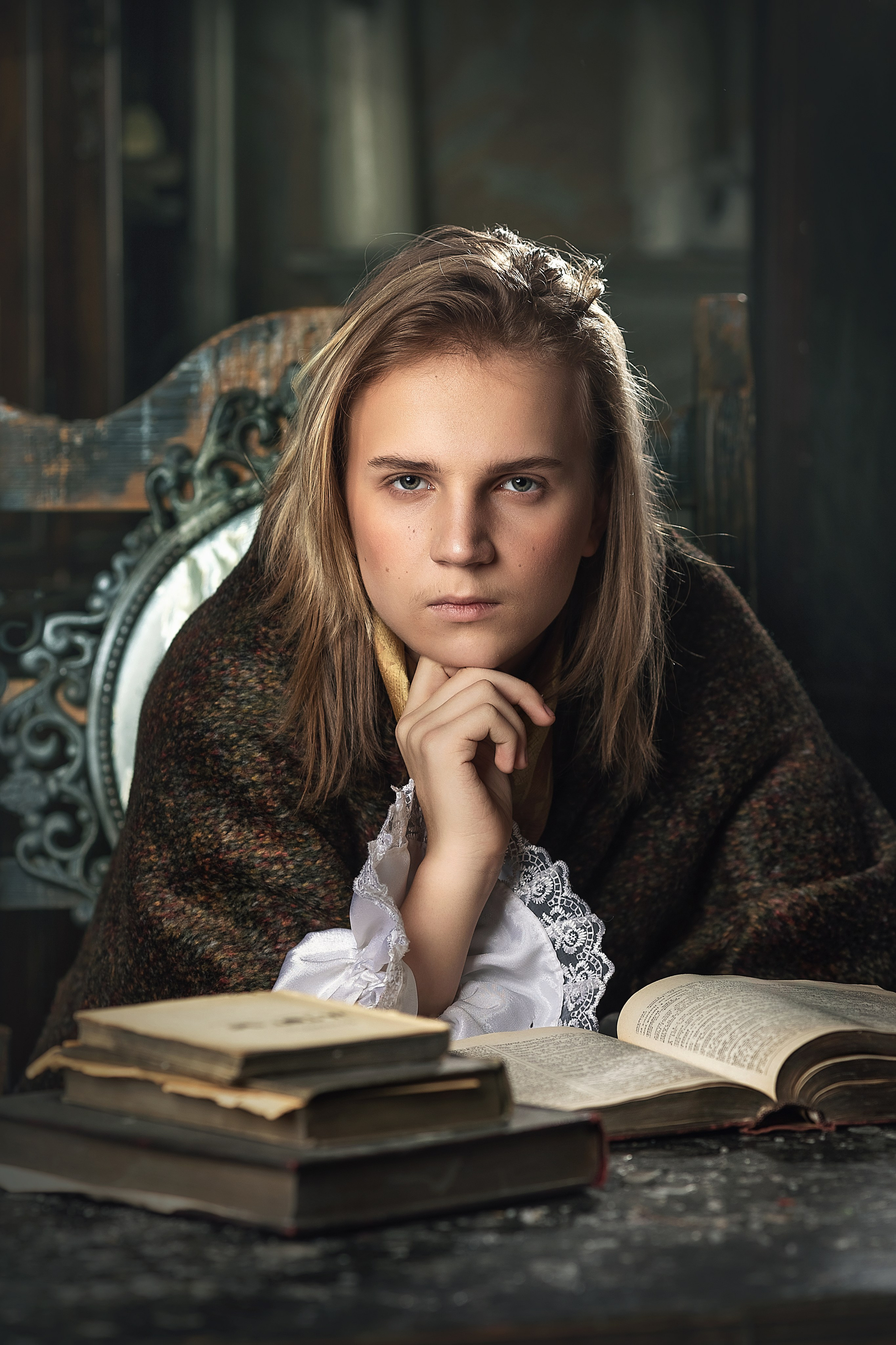 Сказочная фотосессия в студии в Москве. Актерское и модельное портфолио. Фотограф в Москве Екатерина Коломеец