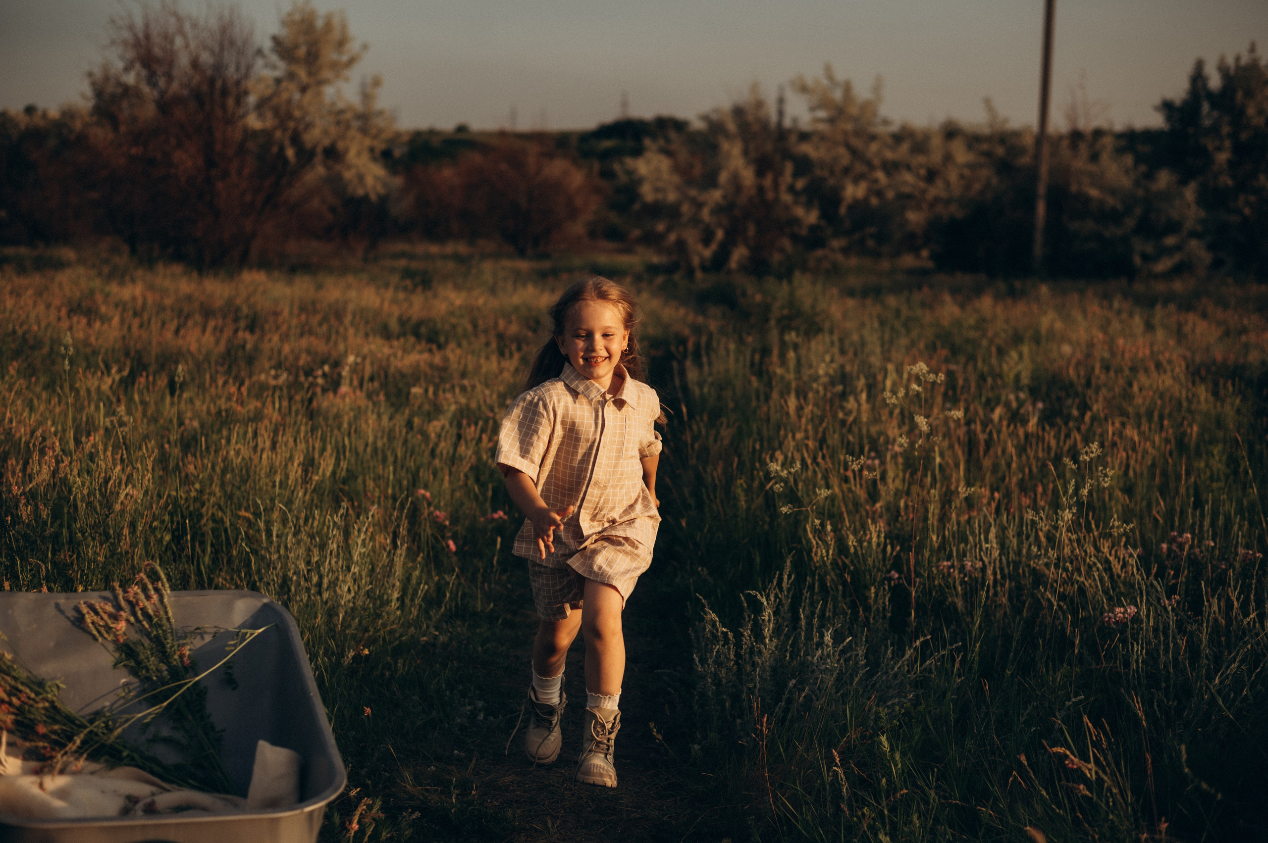 Летний вечер в деревне. Фотограф Мария Стрелкова