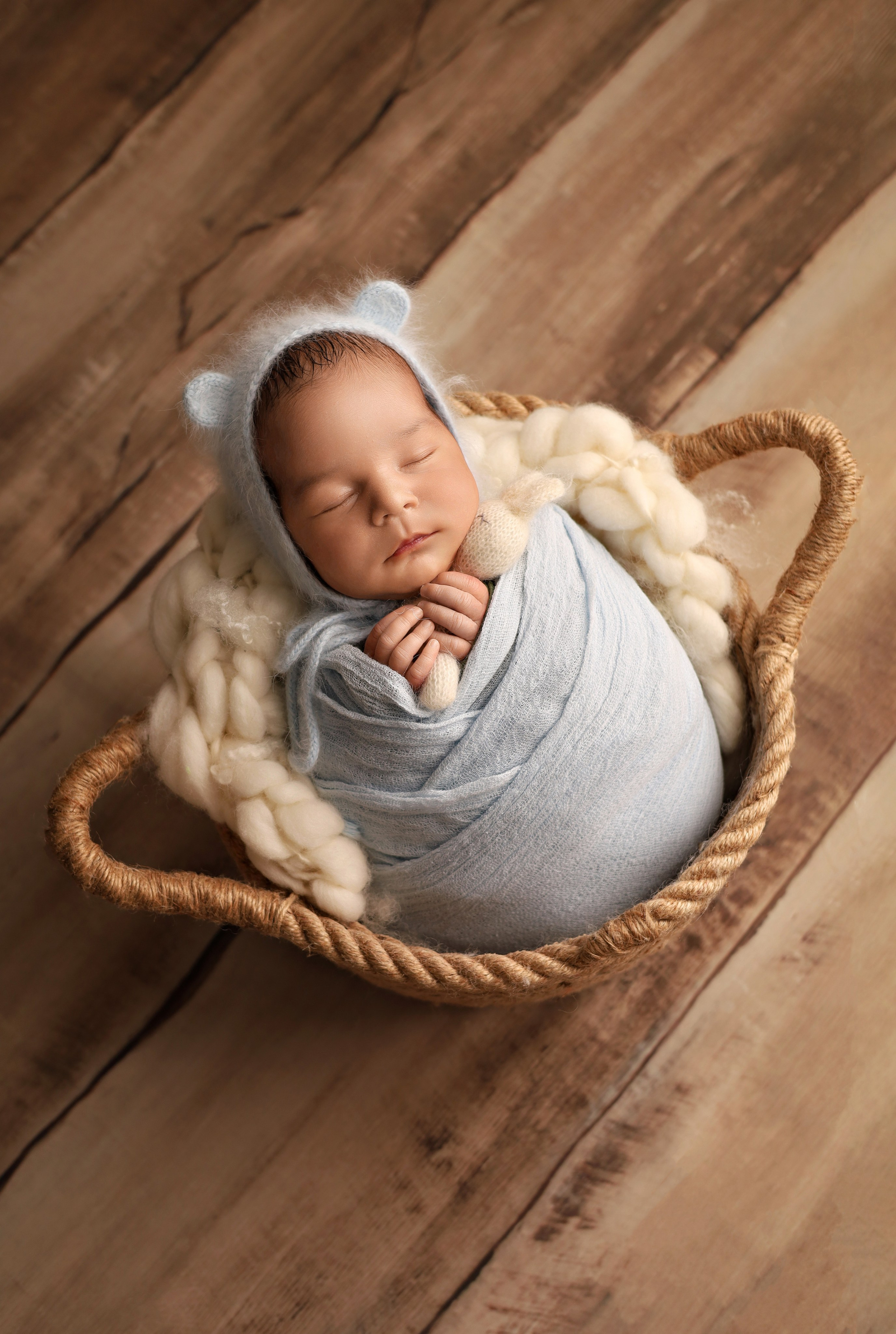 Ньюборн съемка Демьяна. Детский фотограф новорожденных в Москве и Московской области Анна