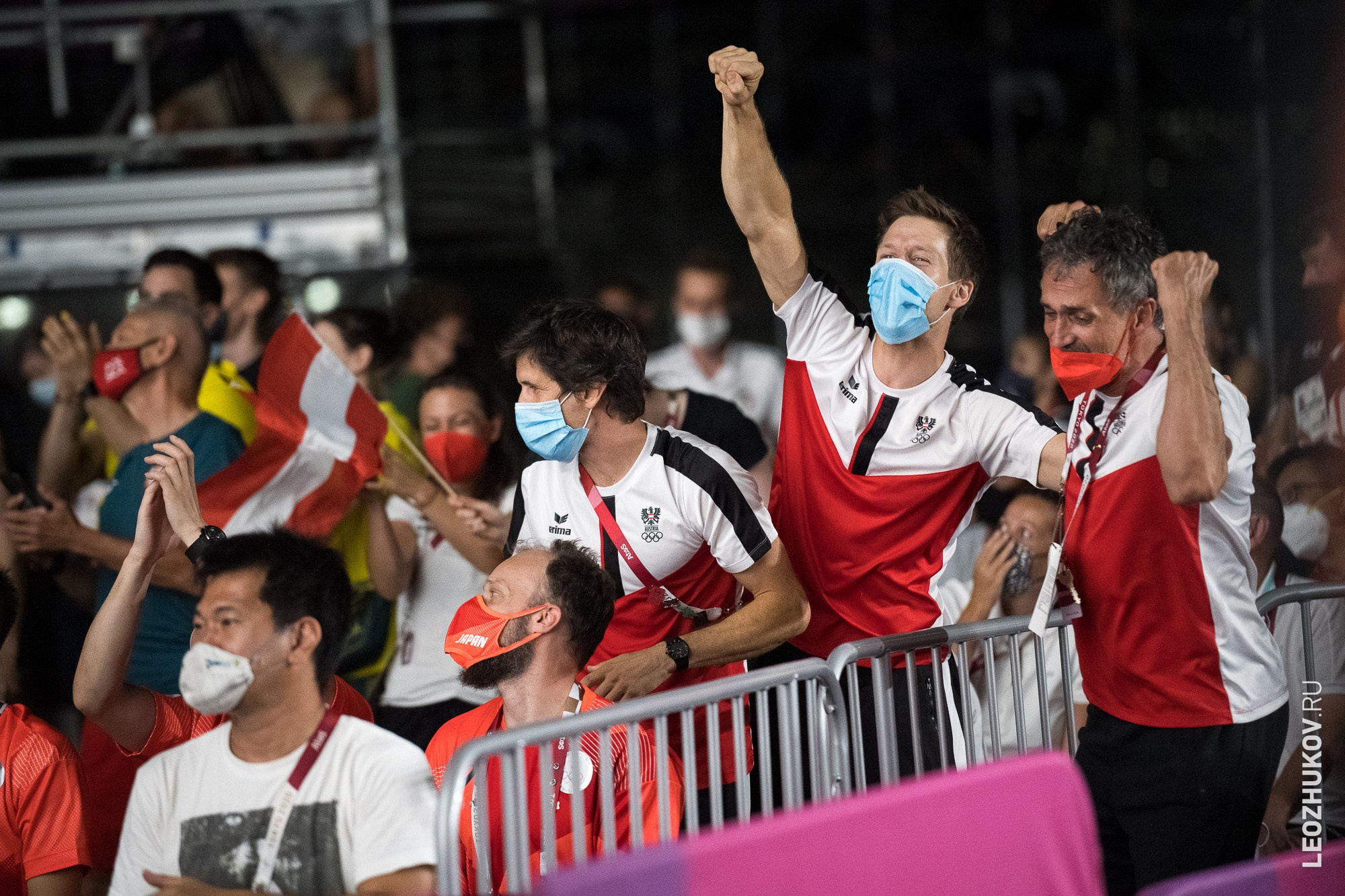 Tokyo-2020 Olympic games. Sports photographer Leonid Zhukov