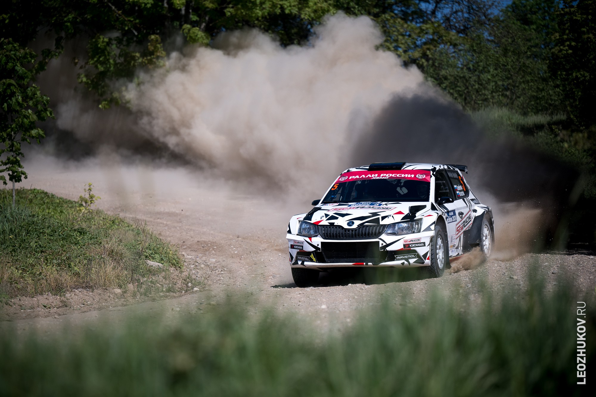 Rally Pskov 2024. Sports photographer Leonid Zhukov