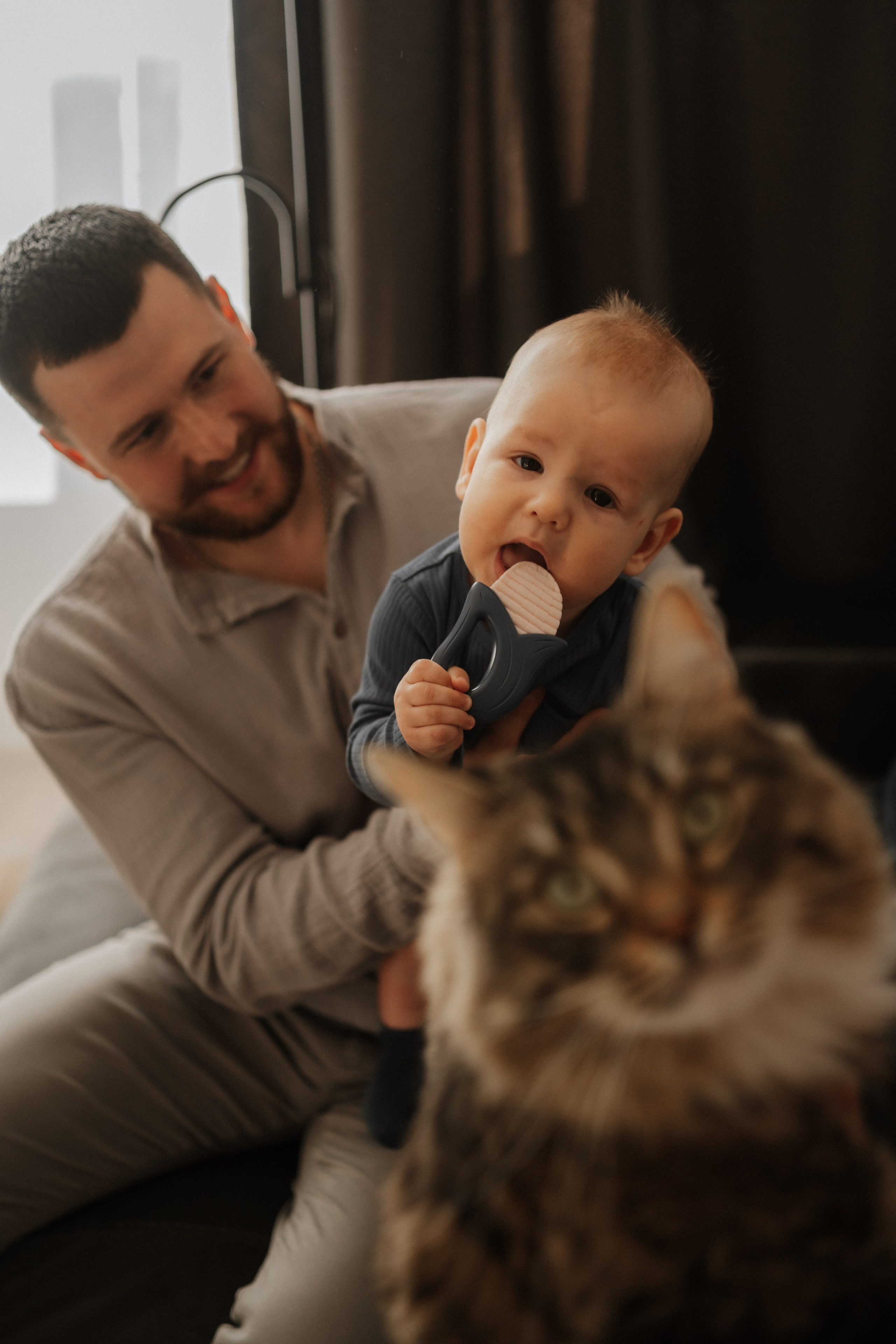 Семейная домашняя фотосъемка в Архангельске. Портретный и свадебный фотограф в Архангельске Елизавета Стрекаловская