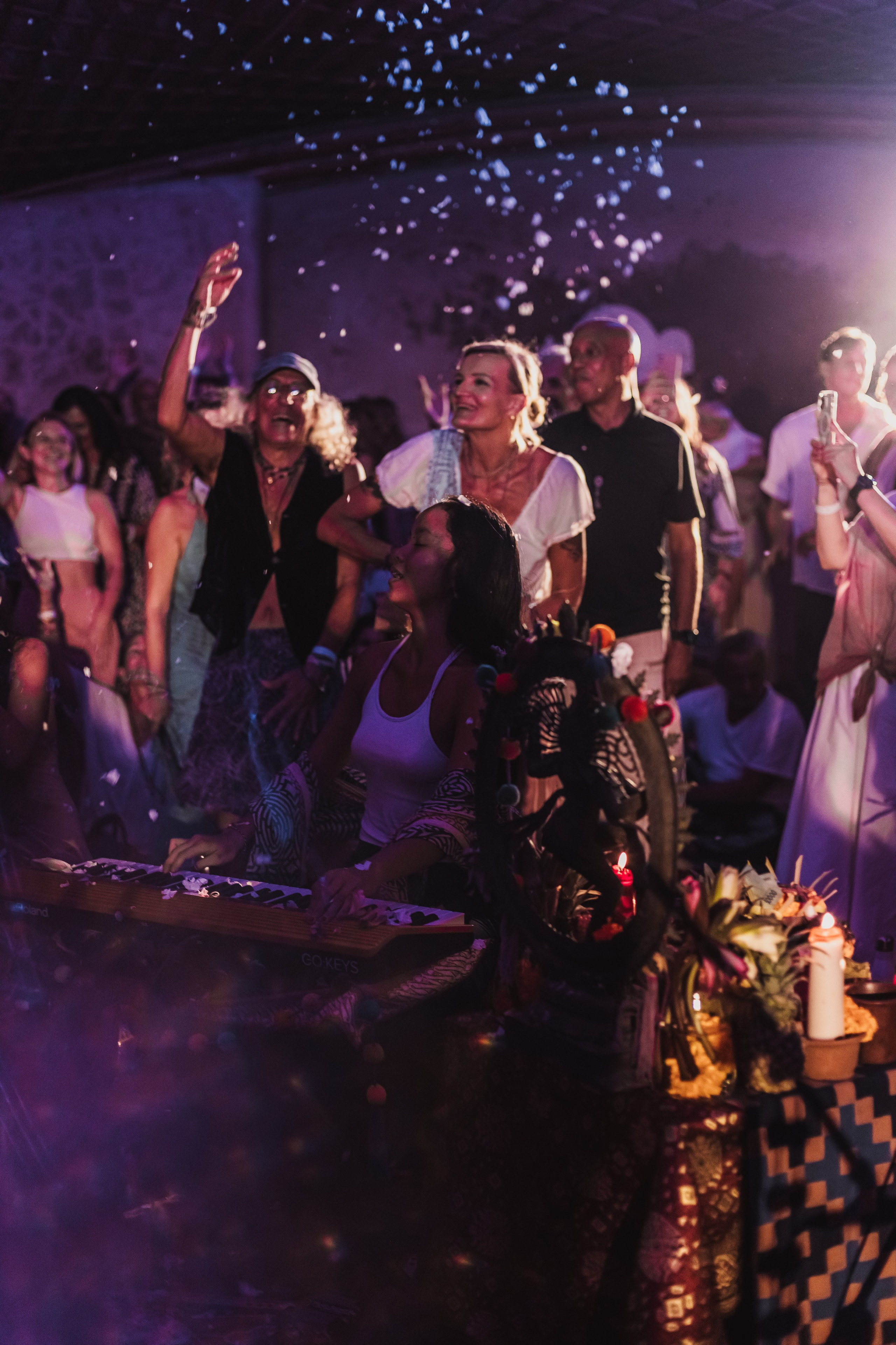 Hanuman Project kirtan at Alchemy april. Mariam Bagdasaryan