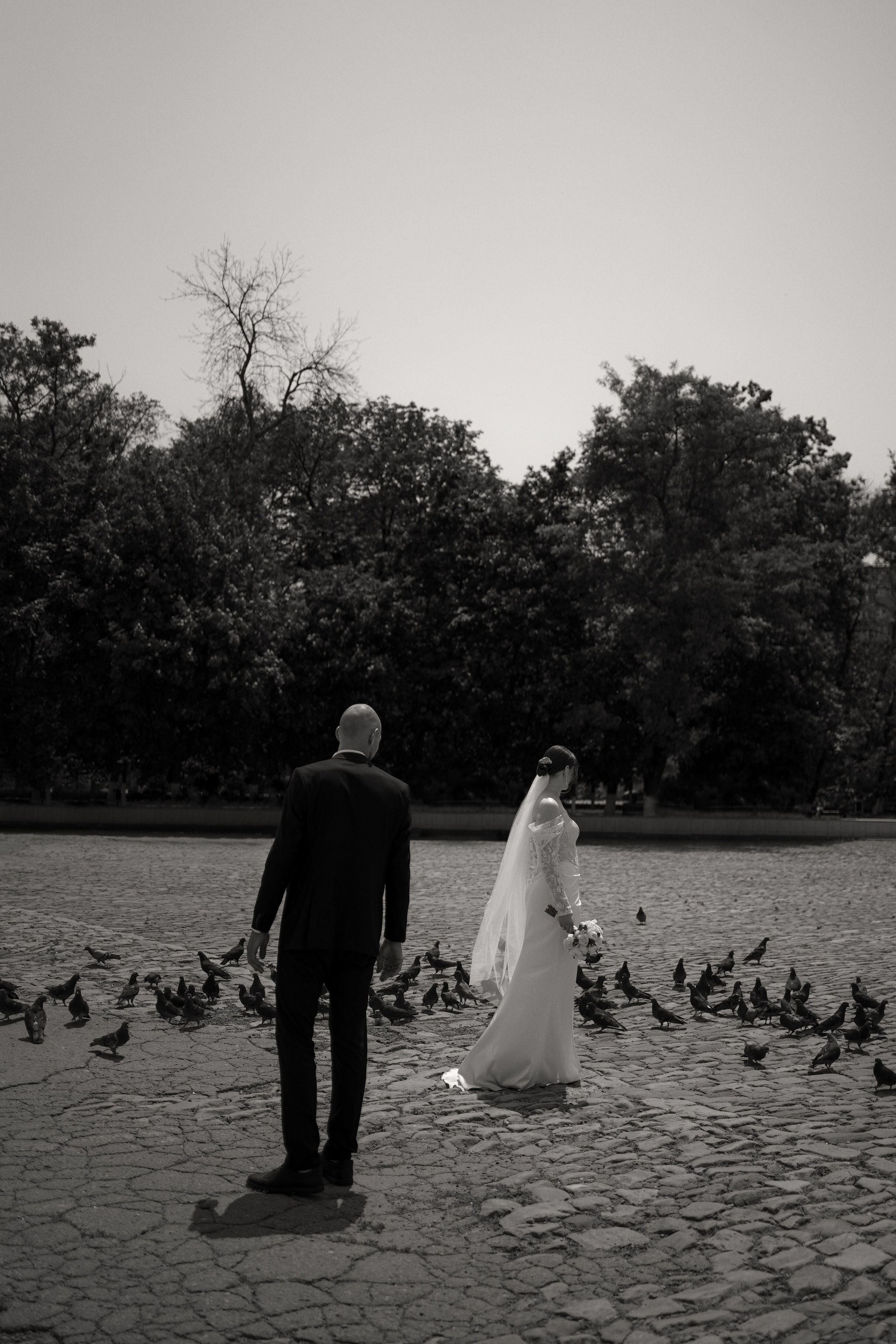 Эдуард и Анастасия на свадебной фотосессии в Новочеркасске. Свадебный фотограф в Ростове-на-Дону. Таинство Крещения и Венчания, семейные фотосессии. Алёна Чёботова
