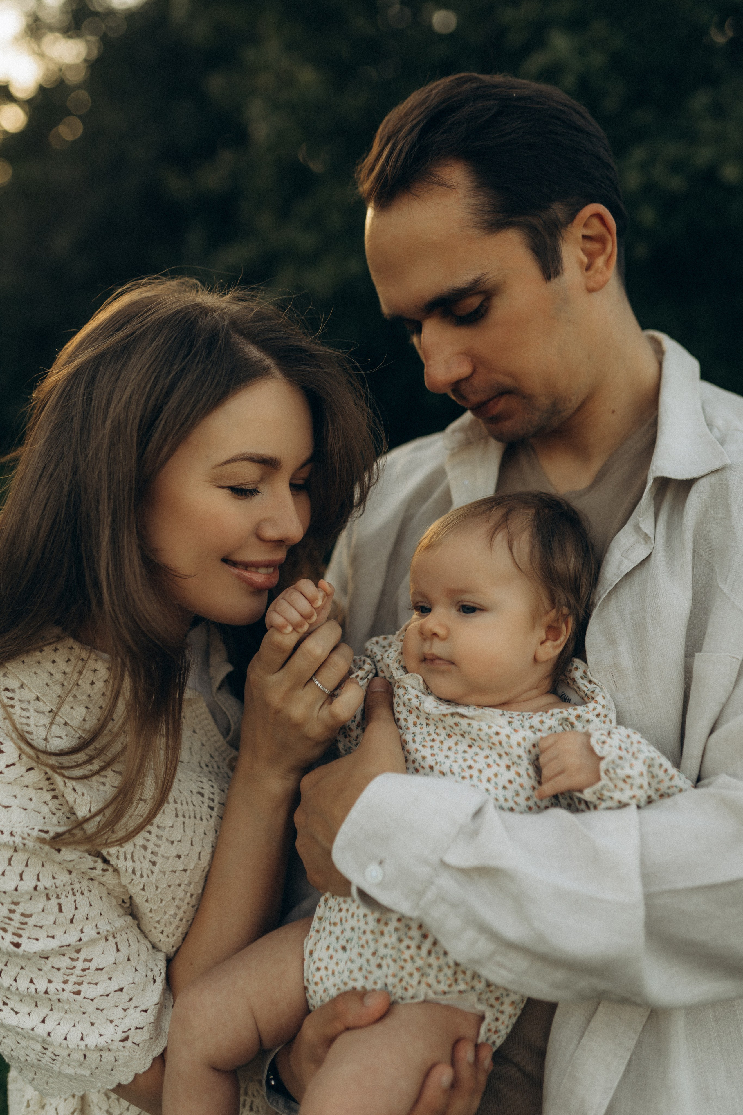 Кристина, Сергей и Полина. Семейный lifestyle фотограф в Москве Рената Рафикова