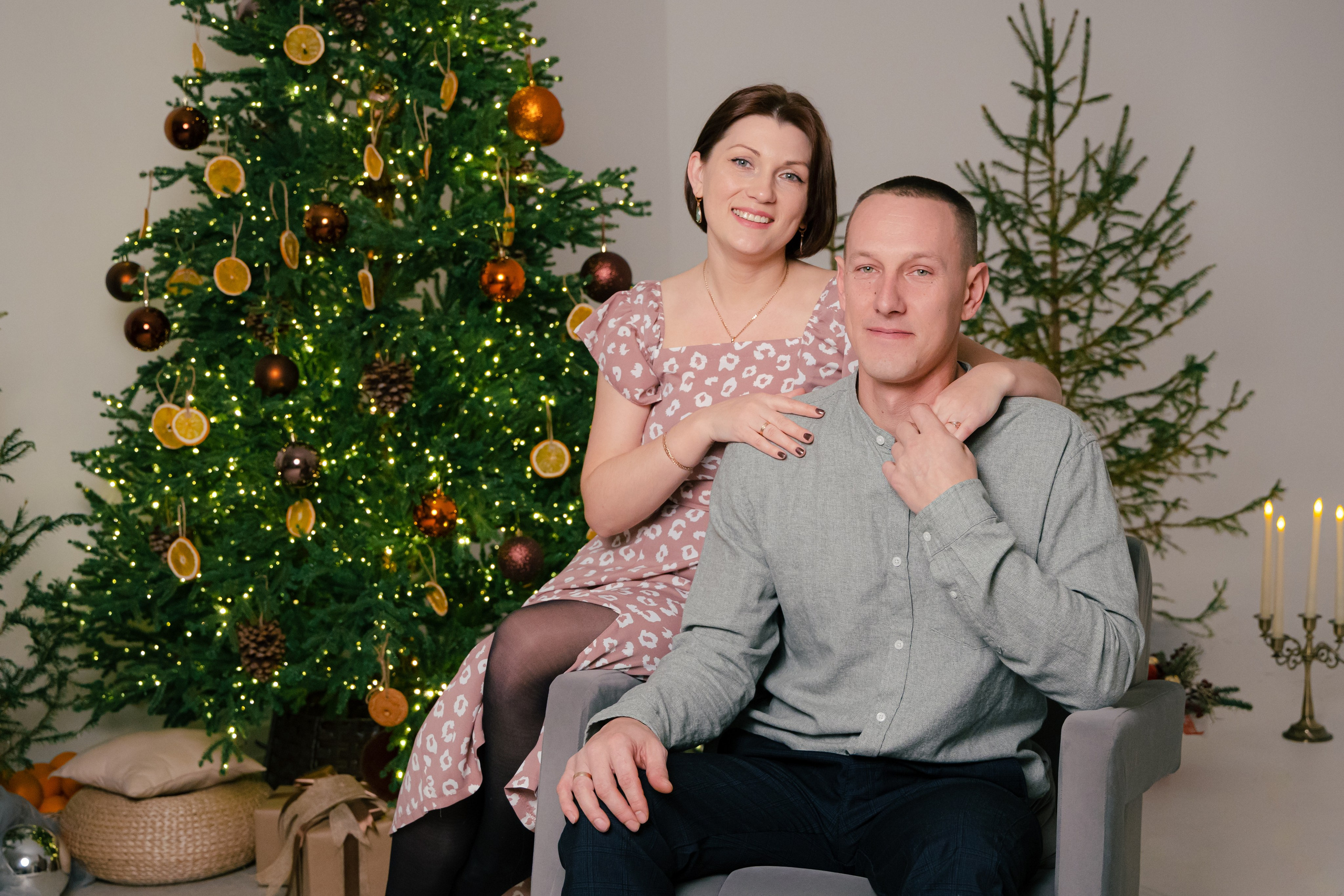 Семья Новый год 2026. Фотограф / Видеограф Братск Юлий Дежин