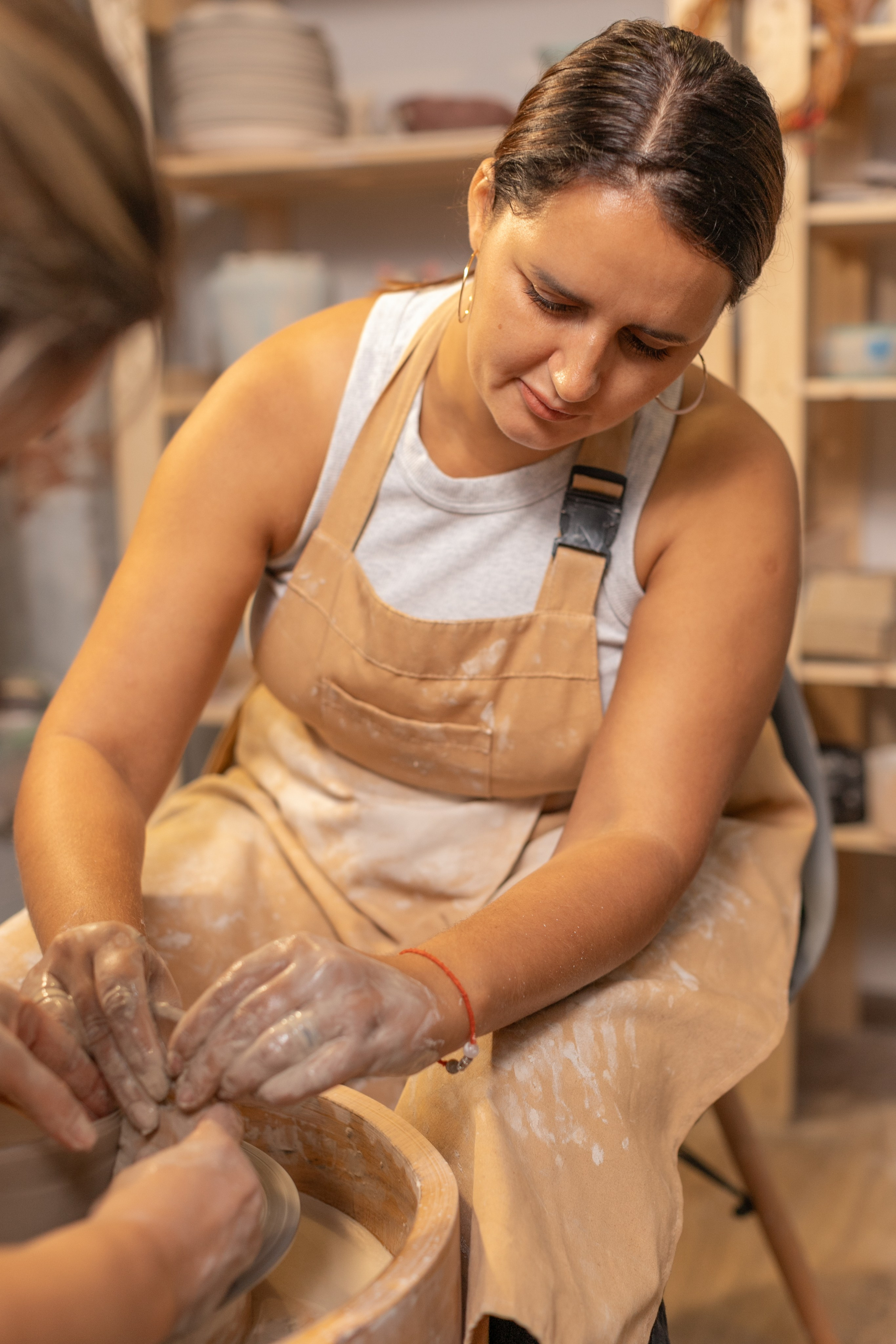 Гончарный МК Ирина и Юлия. Семейный и детский newborn фотограф в Ростове-на-Дону Наталья Лебедева