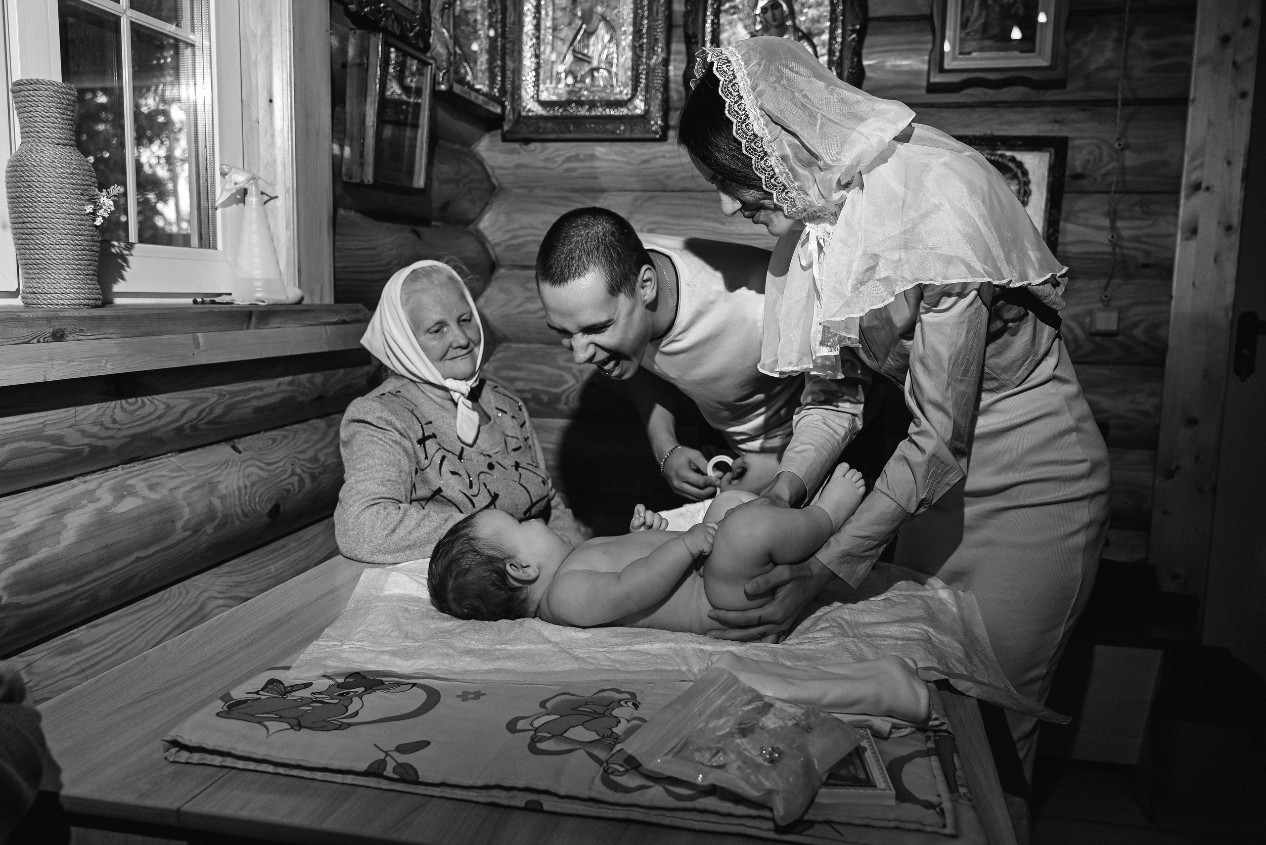 Таинство крещения. Семейный, свадебный фотограф в Димитровграде Светлана Мещанкина