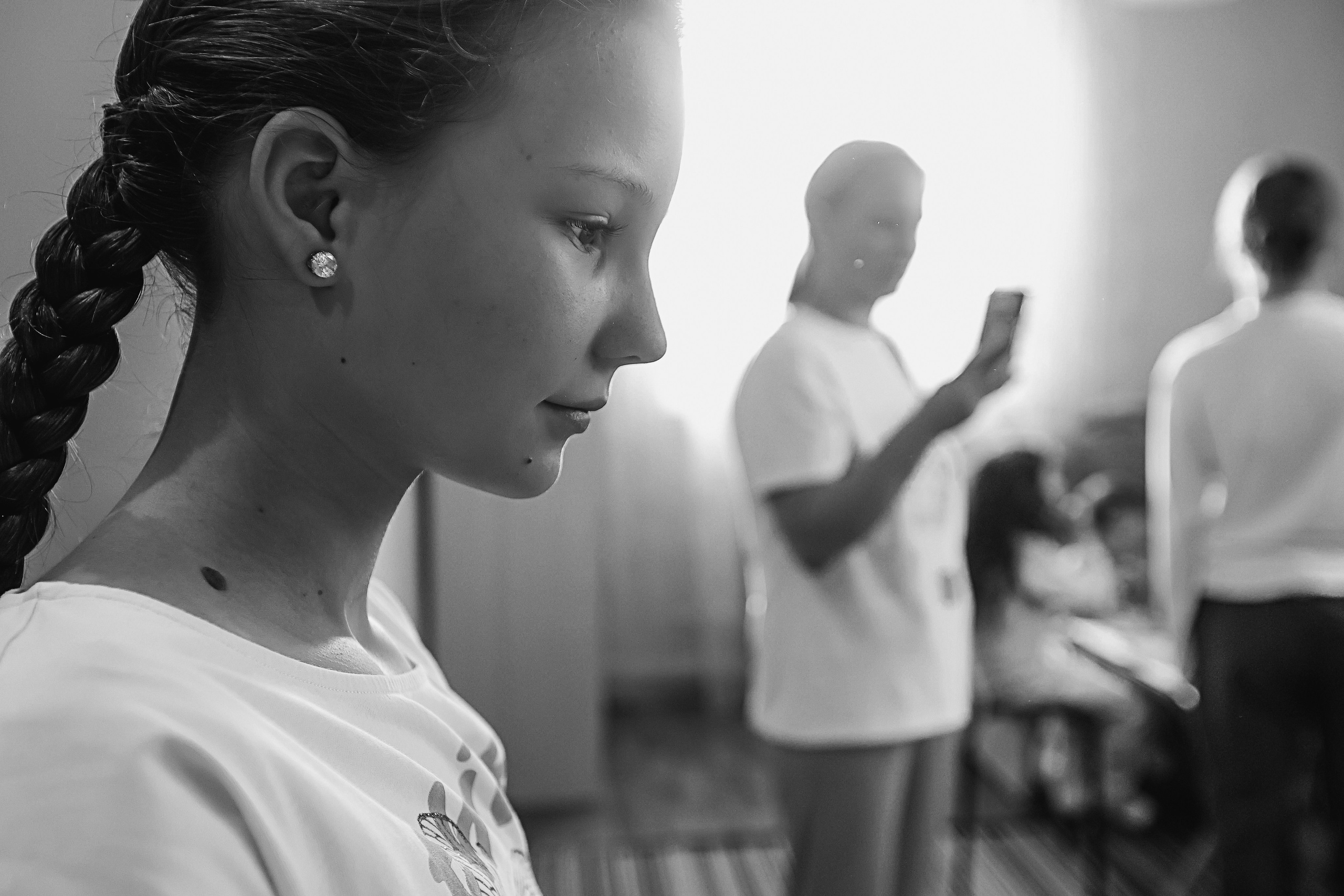 Большая семья репортаж. Семейный фотограф Тюмень, фотограф на роды Салмина Мария