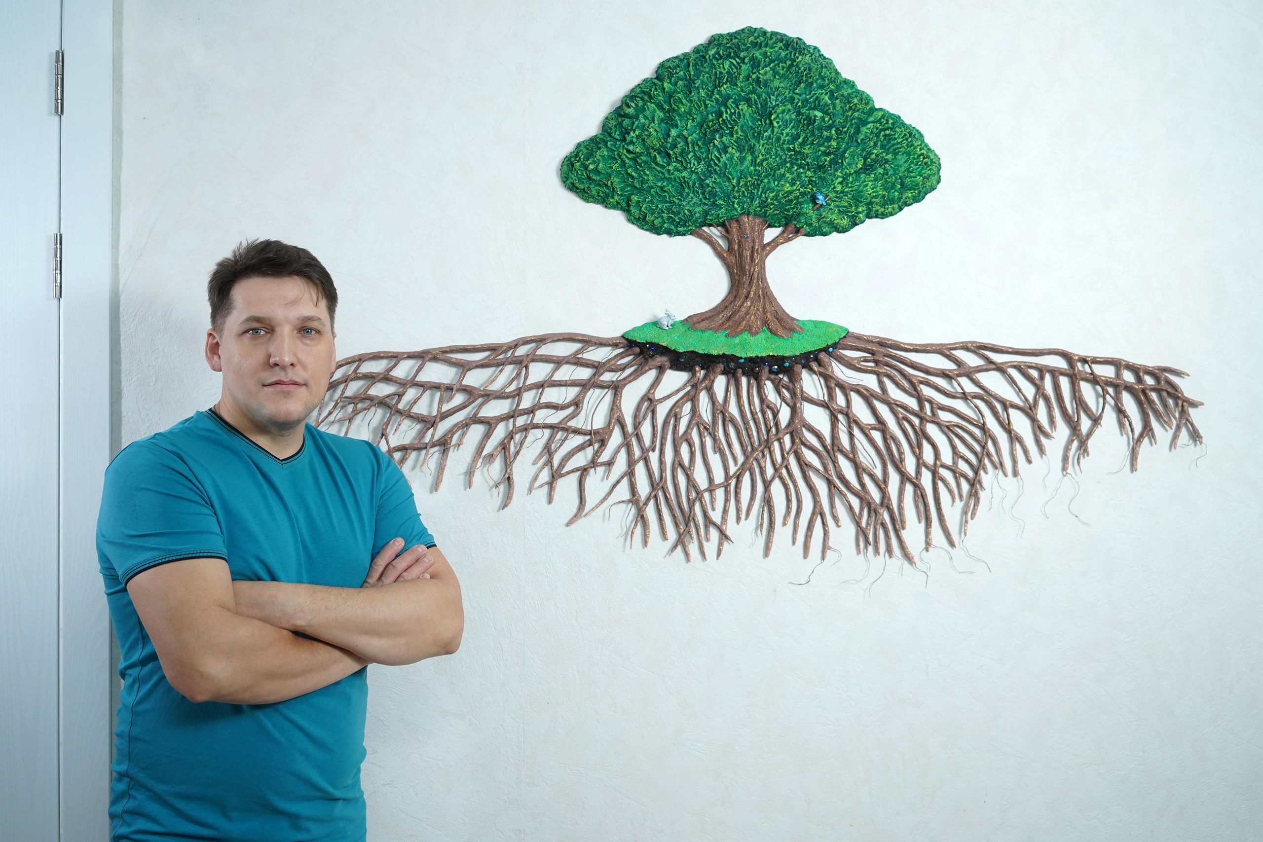 Древо 2 для ландшафтного бюро«Green Park. Скульптор в Екатеринбурге Лобанов Сергей