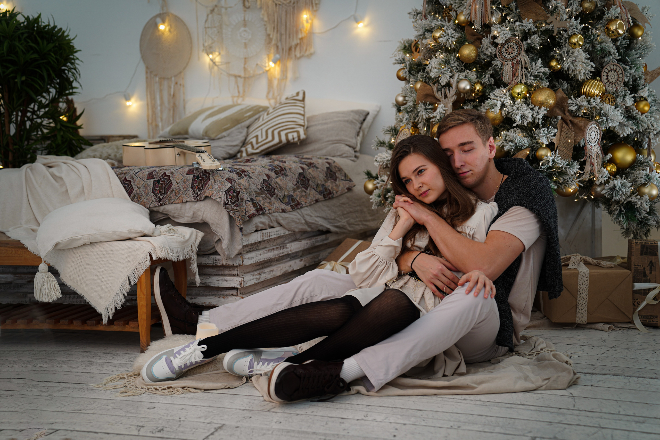 Новогодняя фотосессия в студии. Фотограф в Москве Мария ~Zagagul~