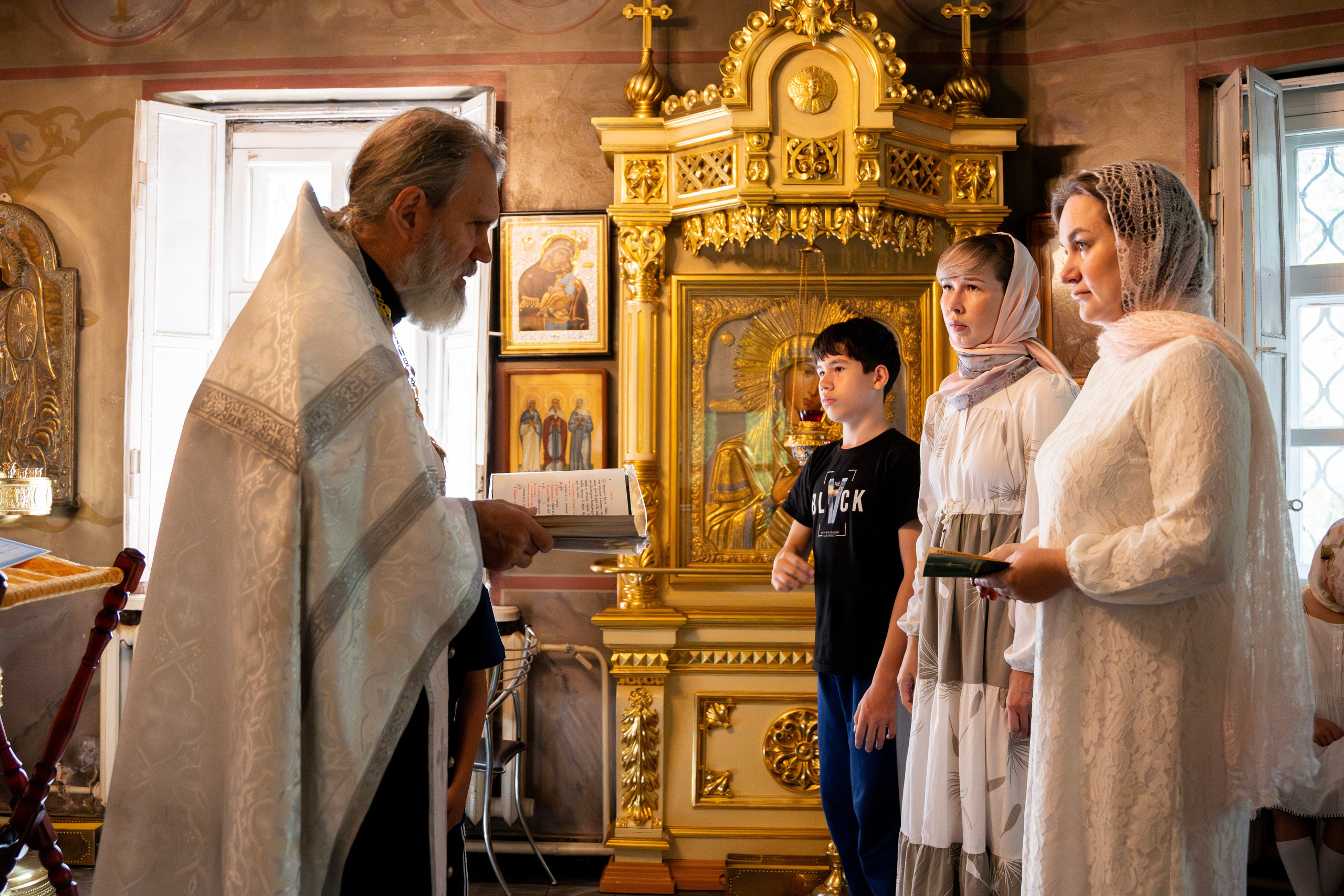 Крещение Даниила. Фотограф Юлия Попова