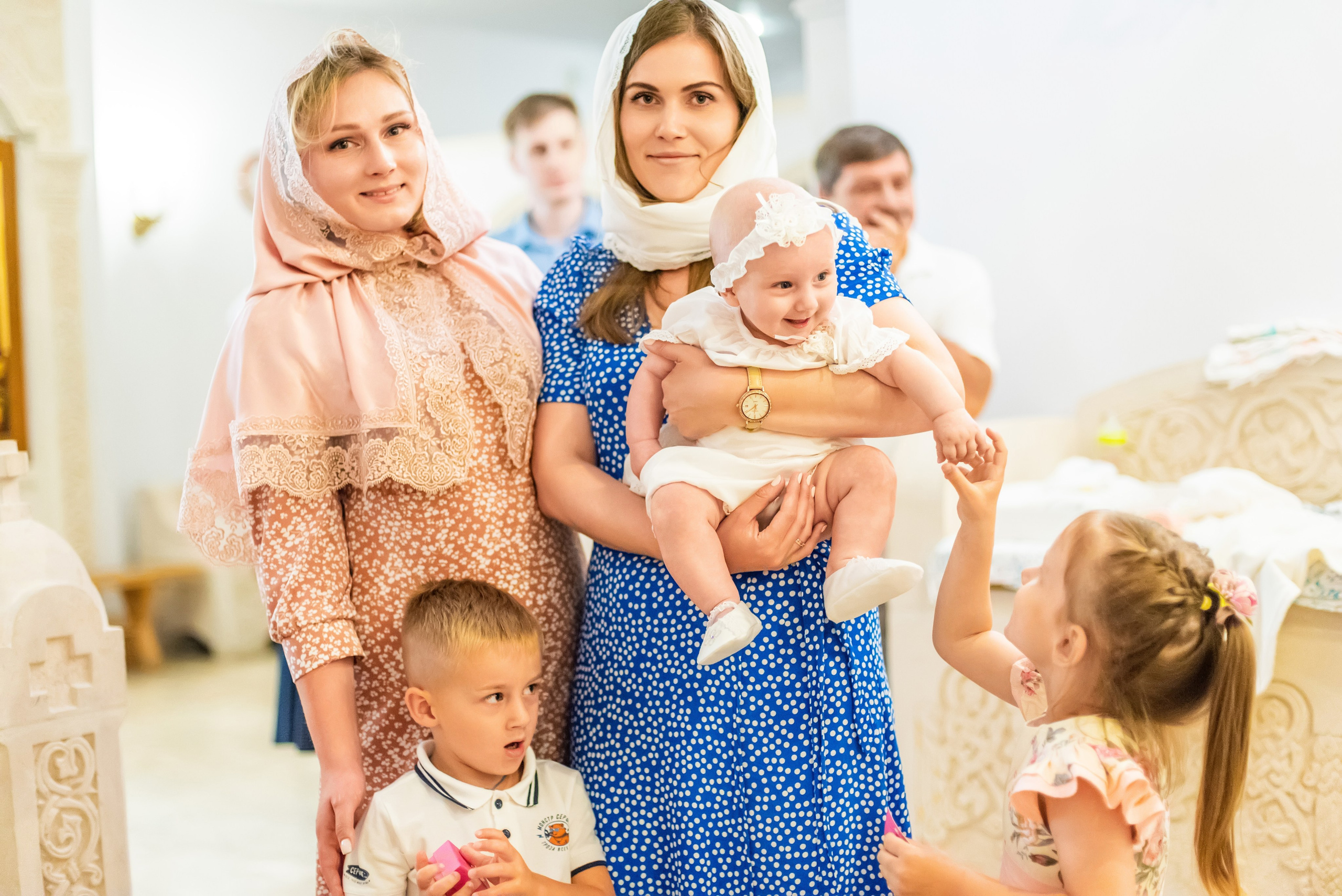 Крещении Ксении. Фотограф Юлия Попова