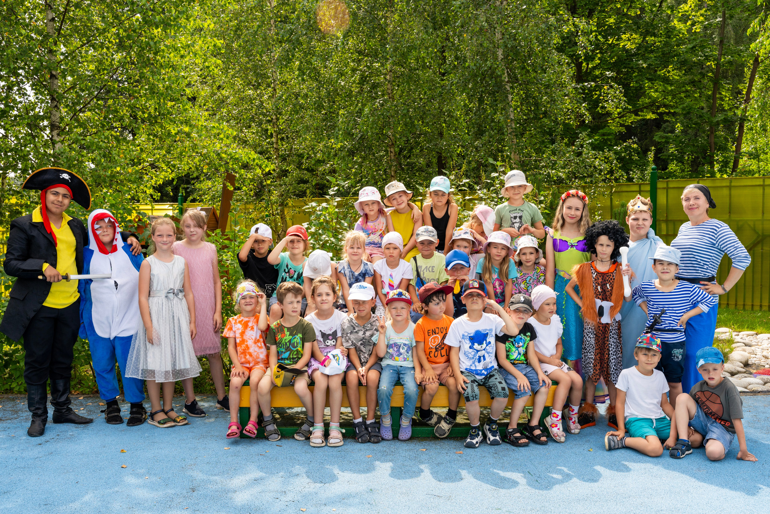 Игры на свежем воздухе. Фотограф Юлия Попова