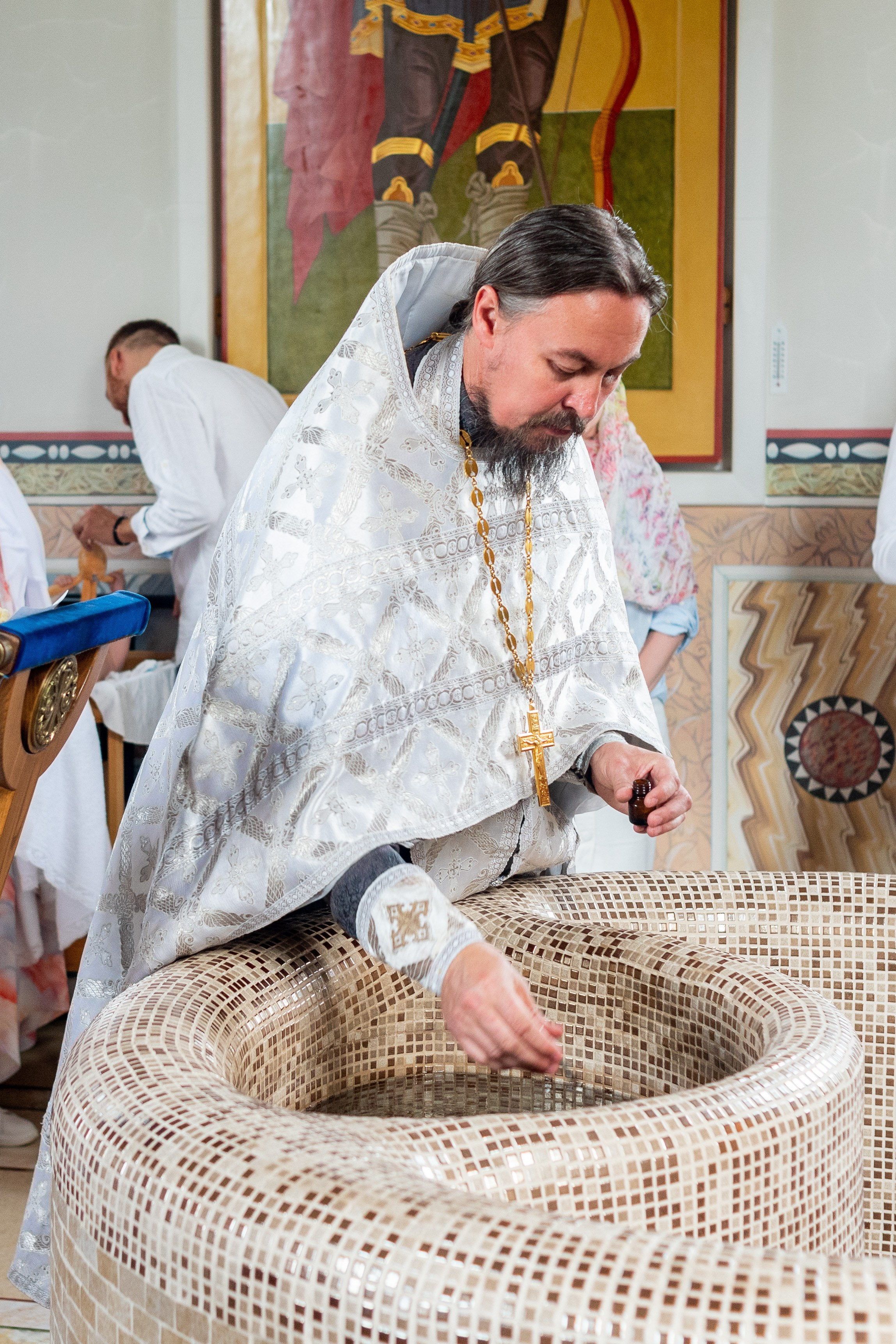 Крещение Ники. Фотограф Юлия Попова