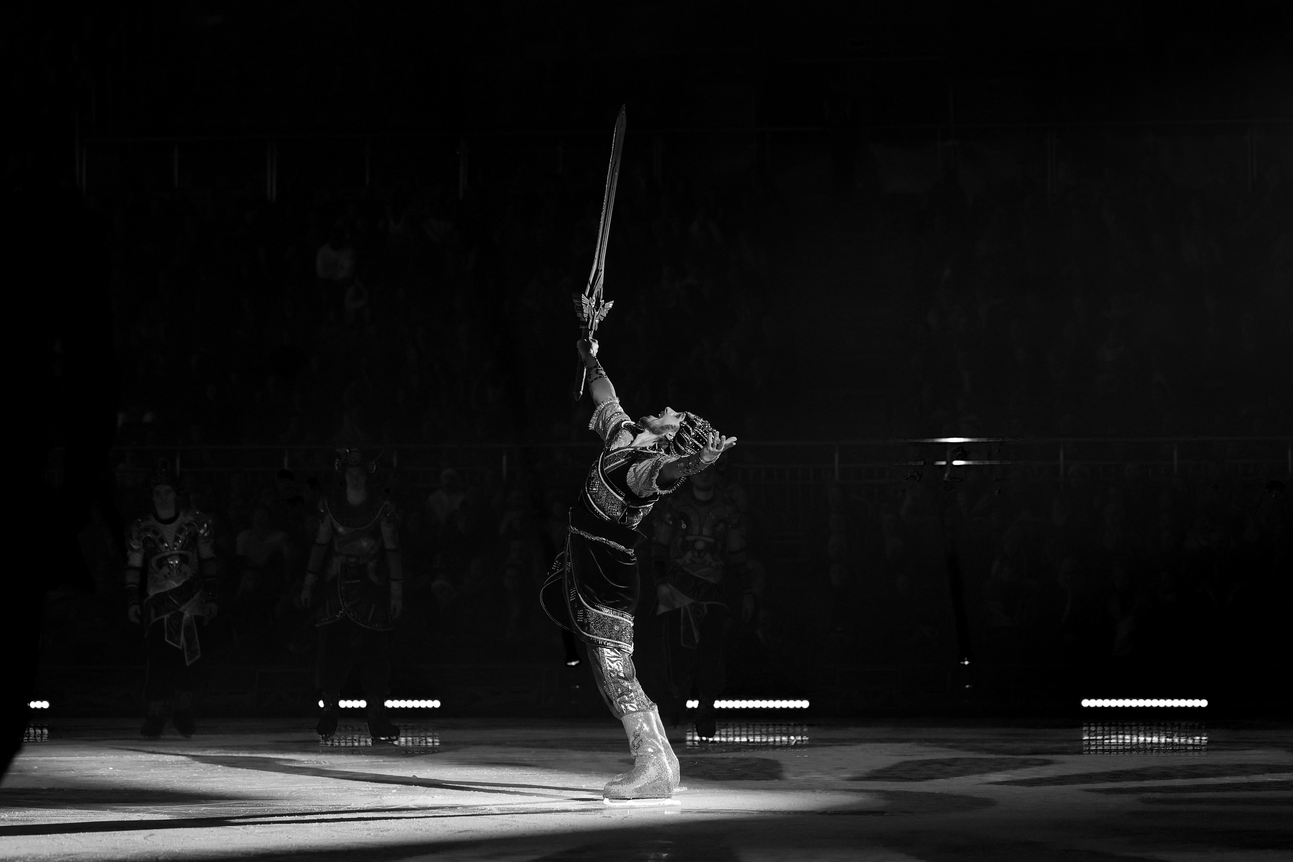 «История любви Шахеризады» шоу на льду 03.01.2024. Спортивный и репортажный фотограф Антон Тереханов