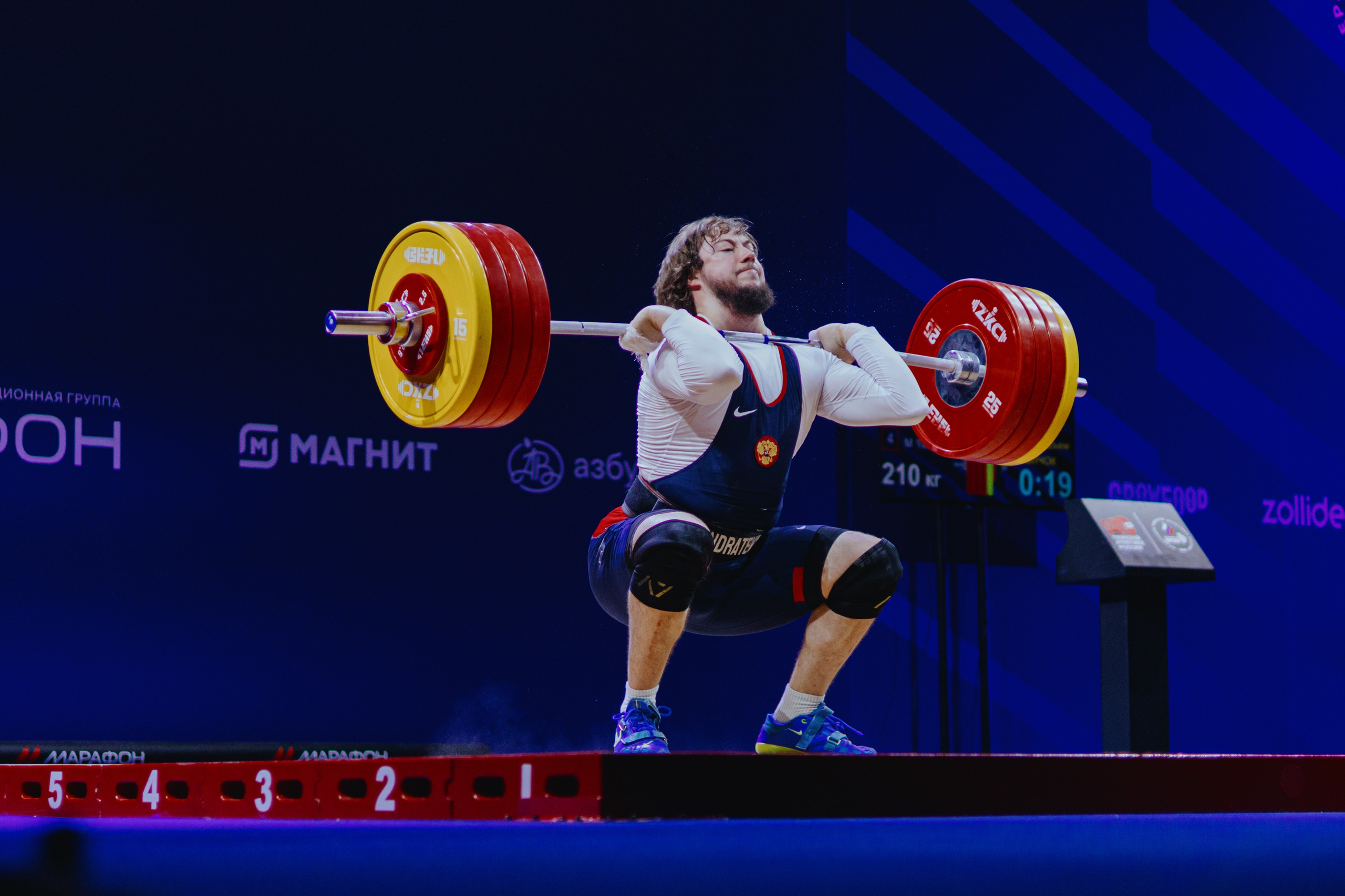 Чемпионат России по тяжелой атлетике 2025. Фотограф в Москве и Санкт-Петербурге Дарина