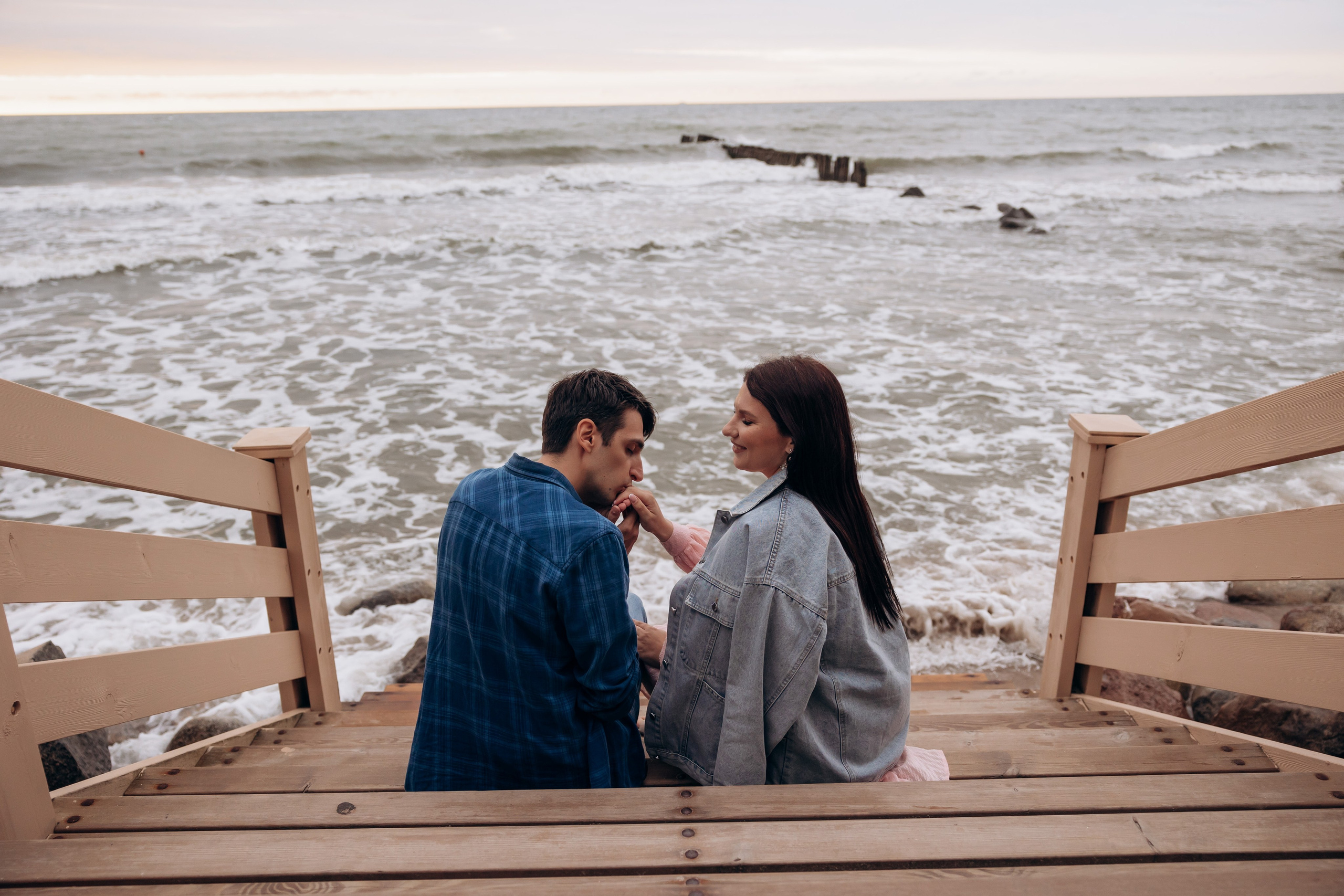 Городская прогулка Зеленоградск. Фотограф в Калининграде свадебная фотография, репортажная, фотосессии